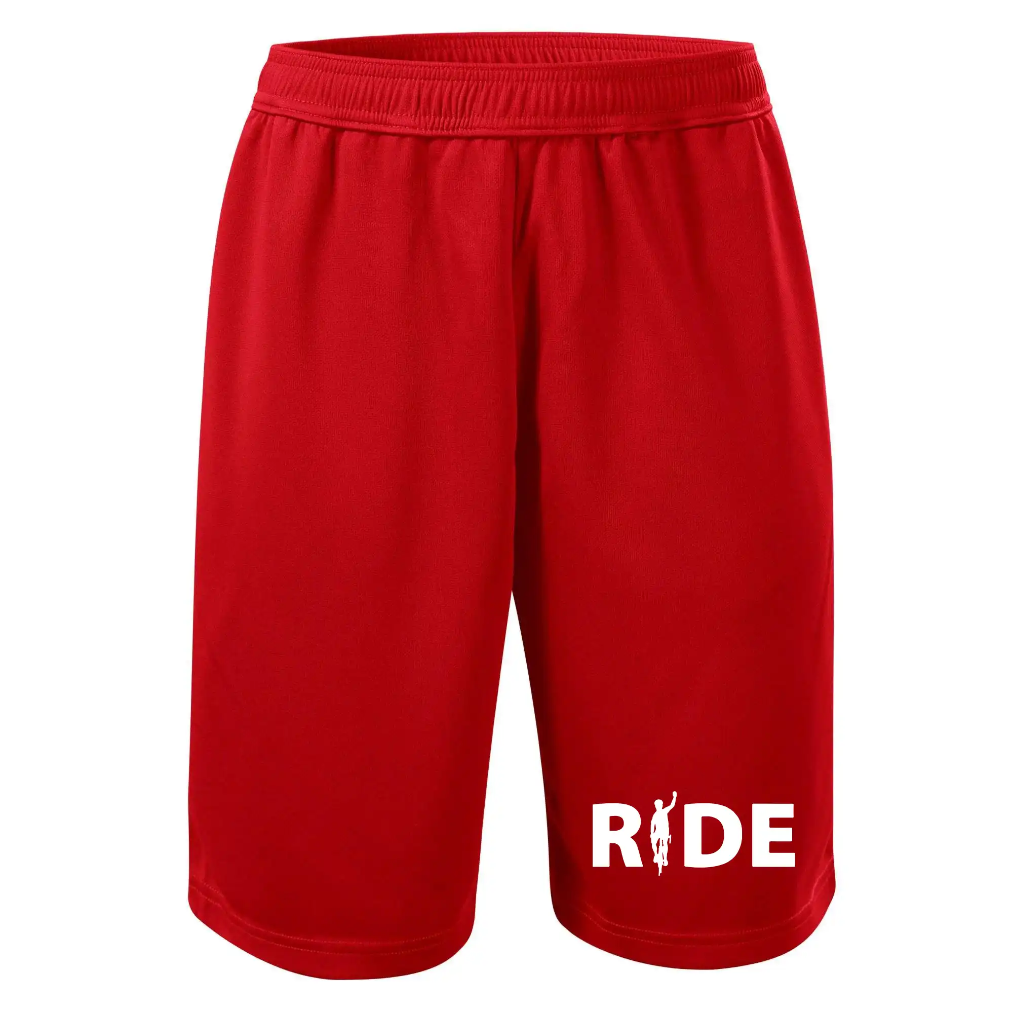 Ride - nápis s cyklistou