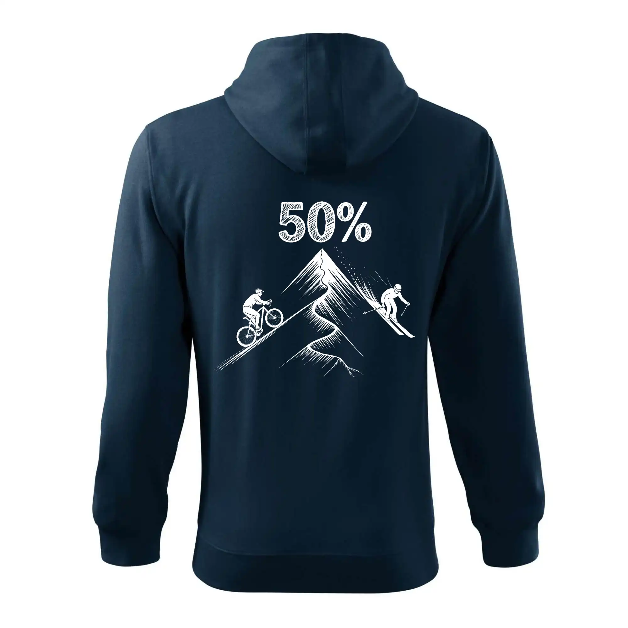 Narozeniny cyklista a lyžař 50