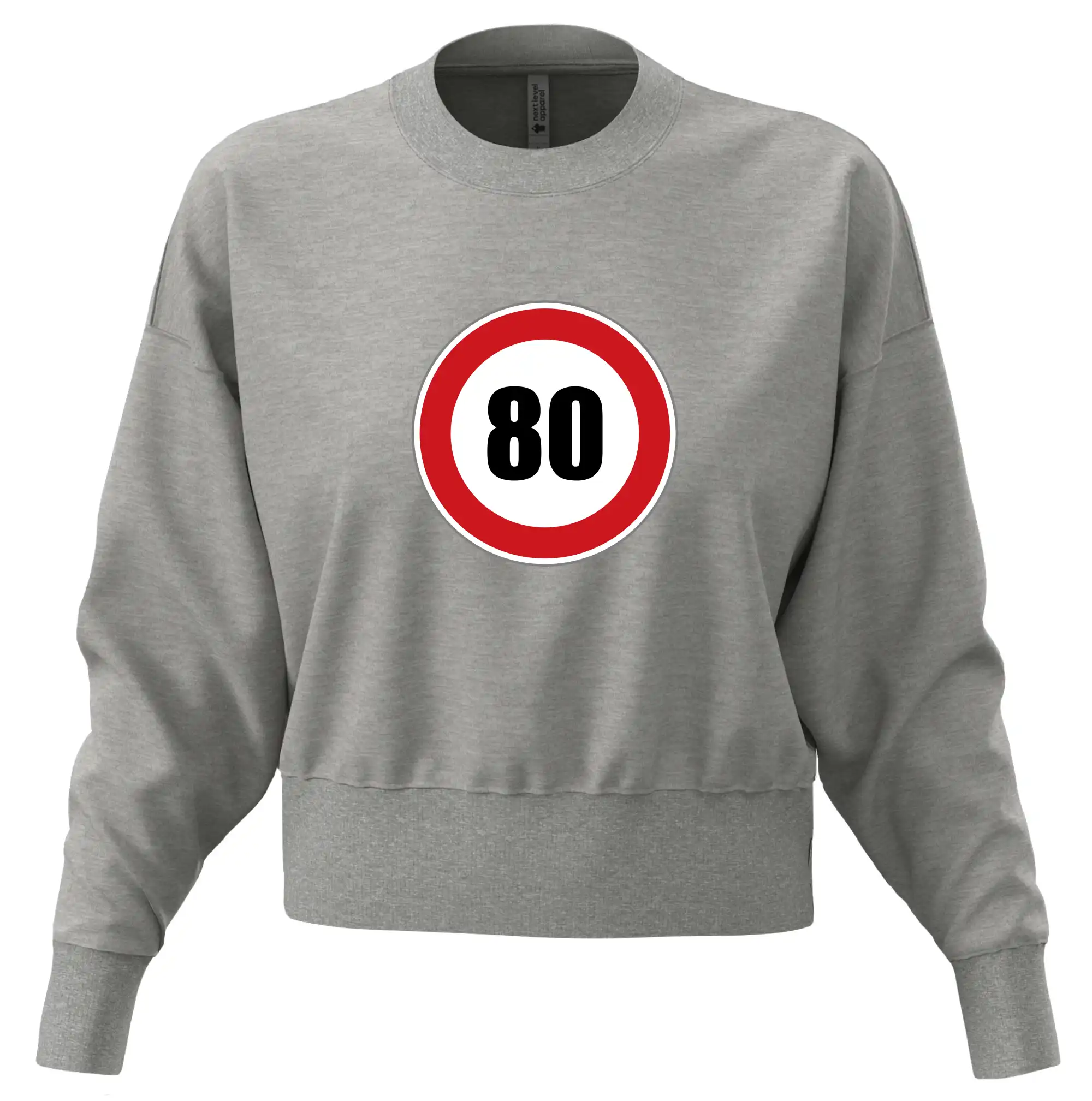 Dopravní značka - omezení rychlosti 80