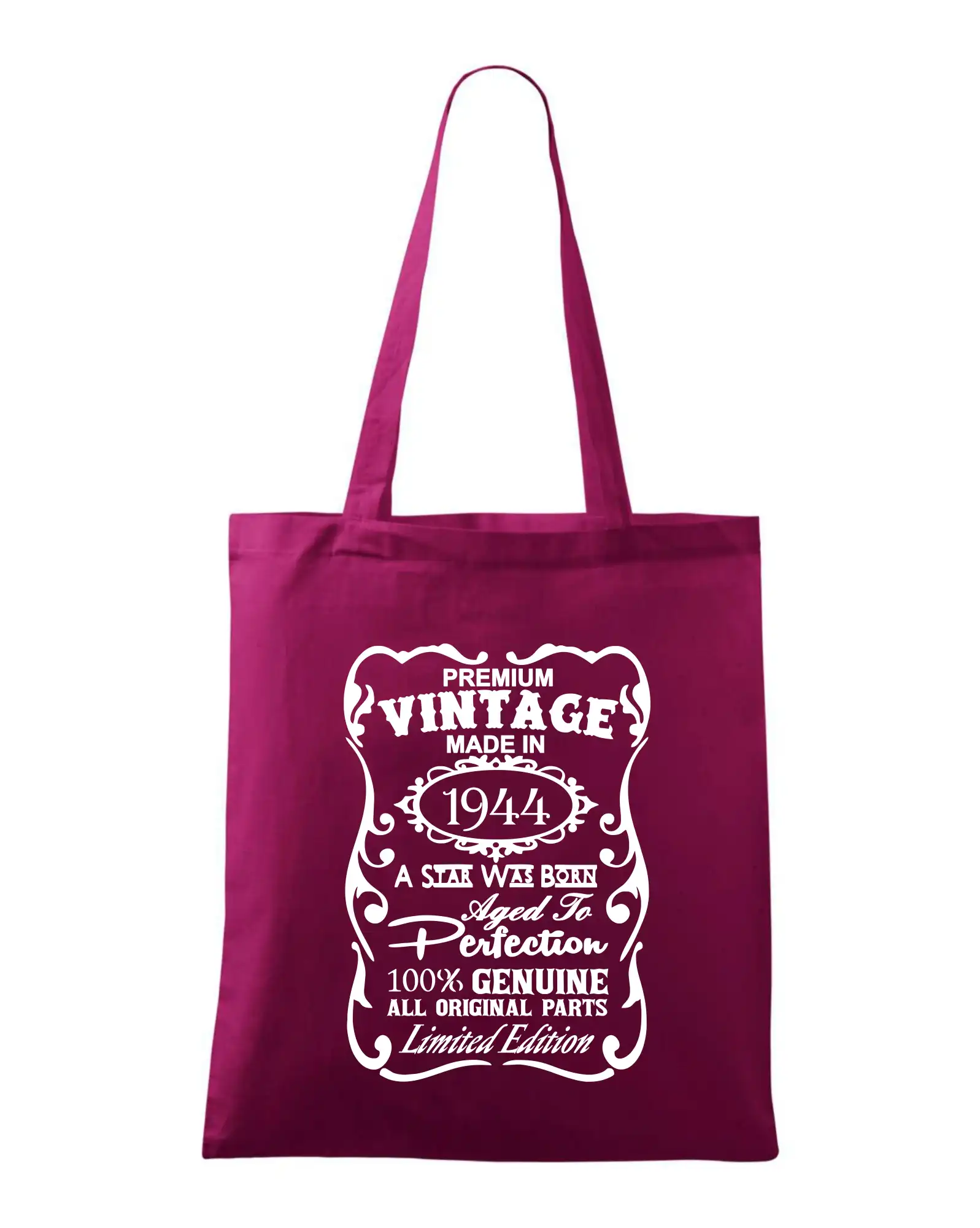 Vintage Etiketa - 1944 - Taška bavlnená