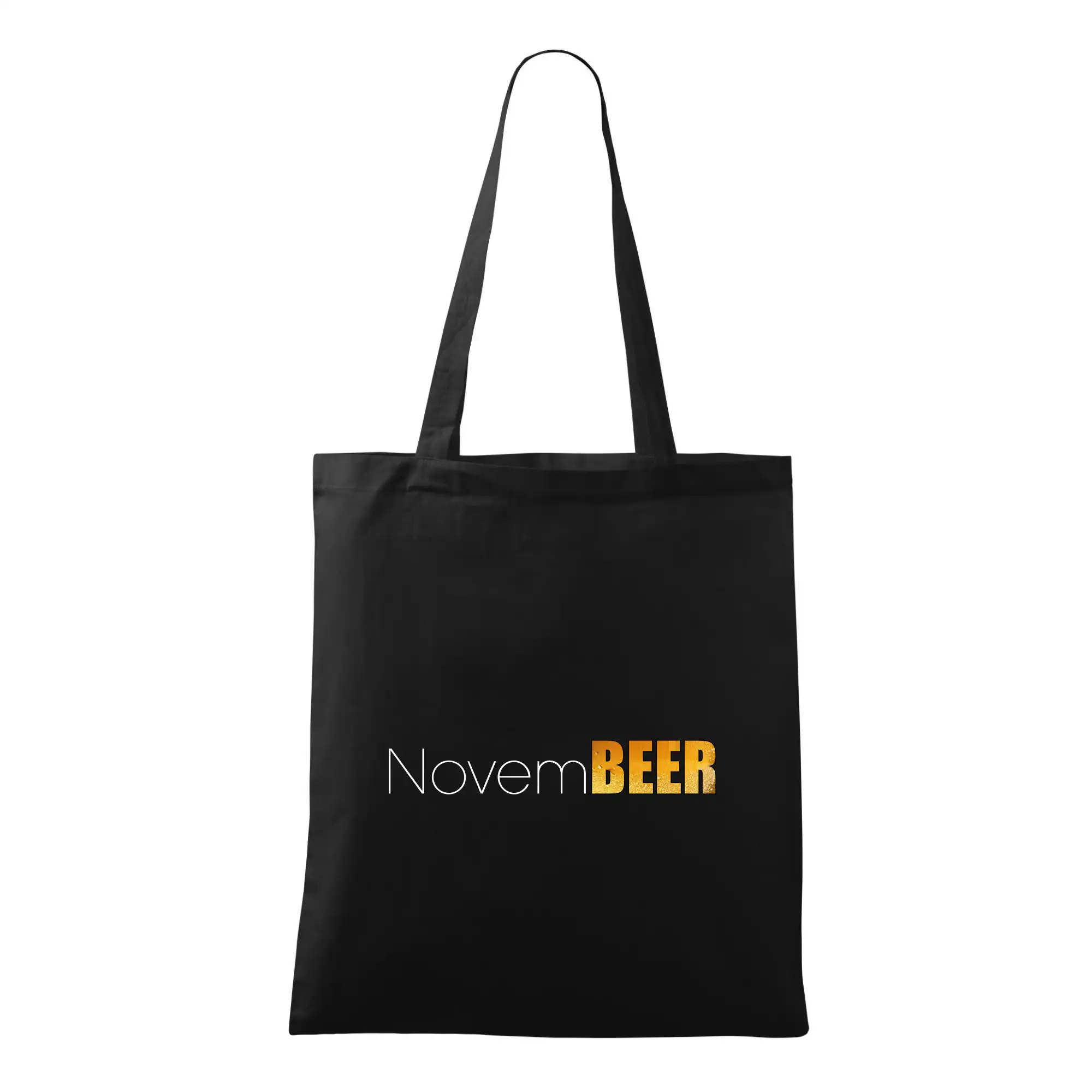 Vtipná tričká pre pivárov - Pivné mesiace - novemBEER - Taška bavlnená