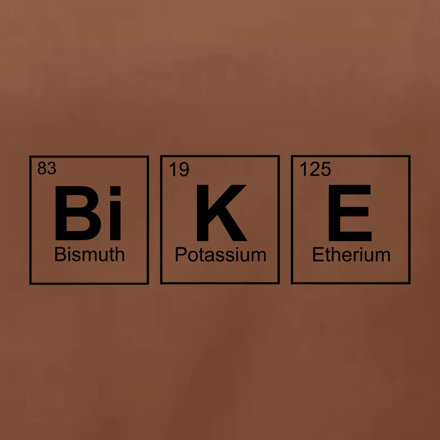 BiKE - periodická tabulka