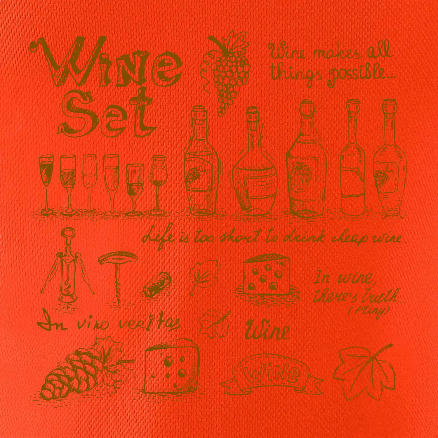 Víno vše pohromadě