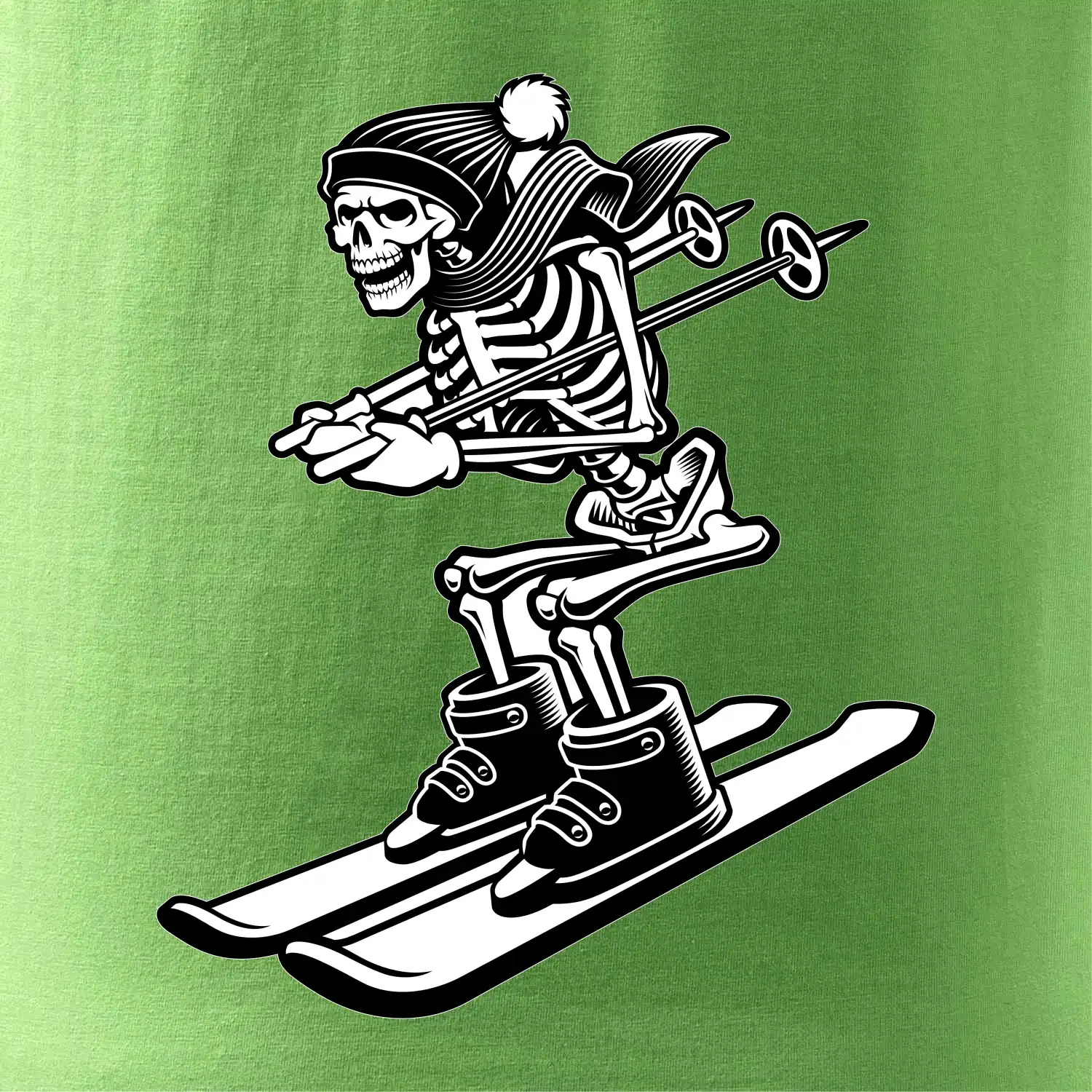 Ski kostra