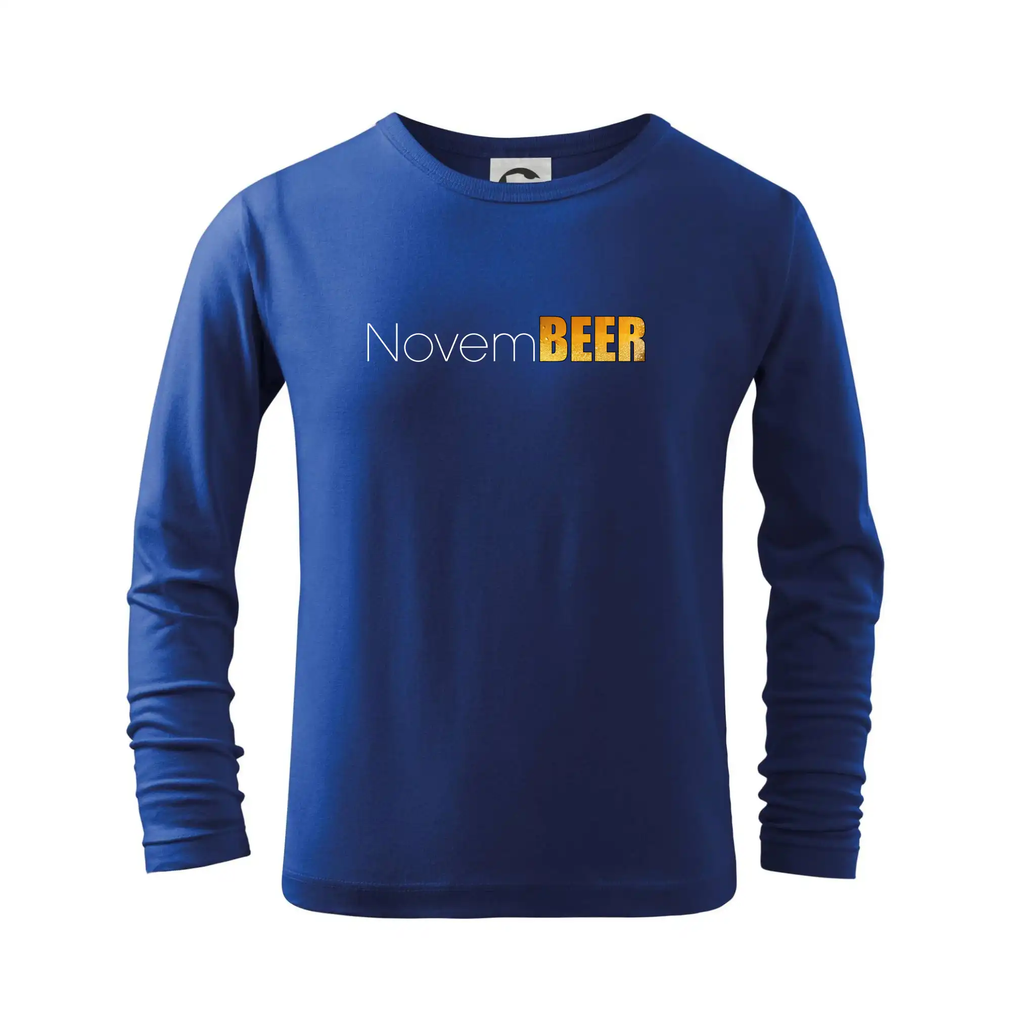 Vtipná tričká pre pivárov - Pivné mesiace - novemBEER - Tričko detské Long Sleeve