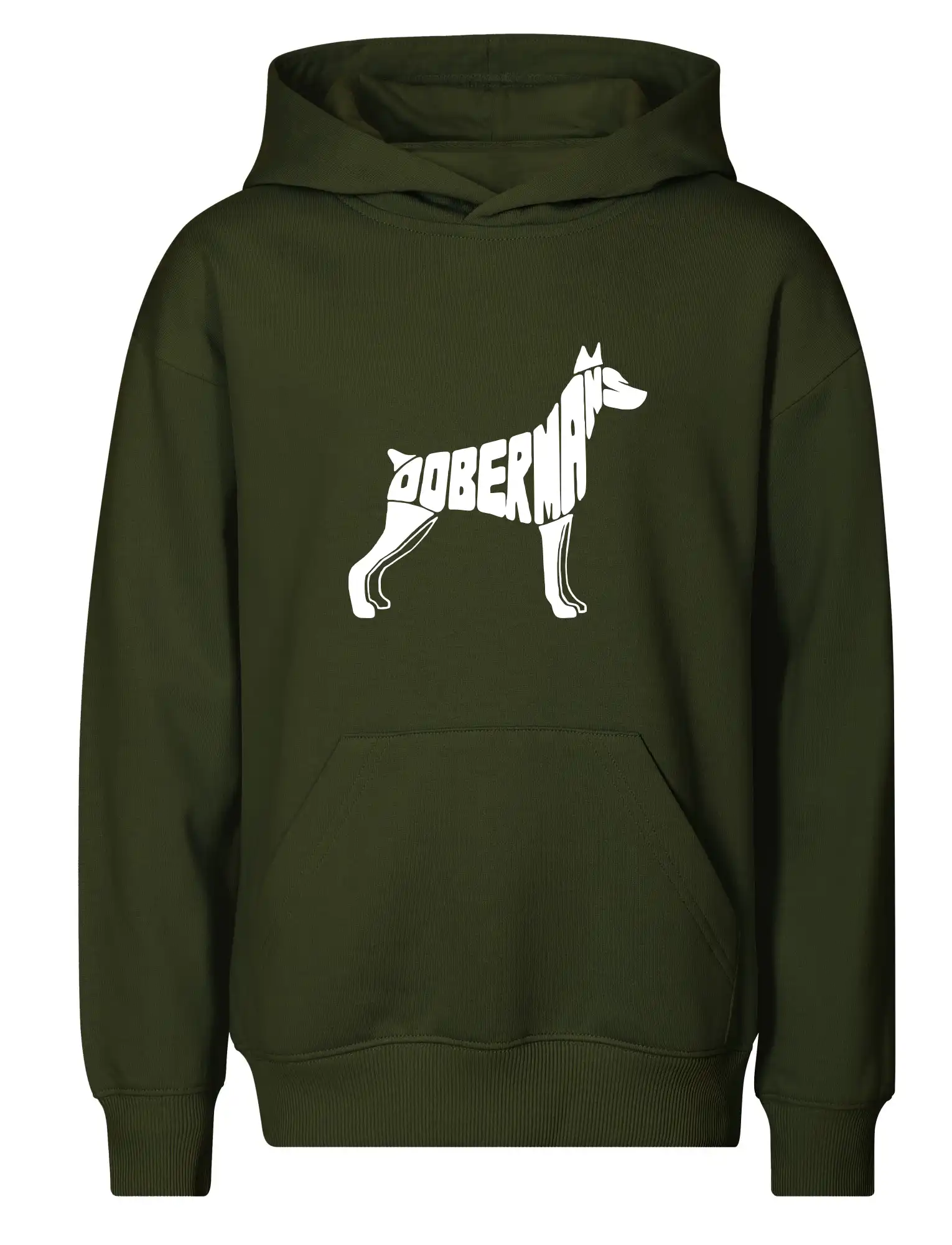 Dobrmans - nápis v tělě