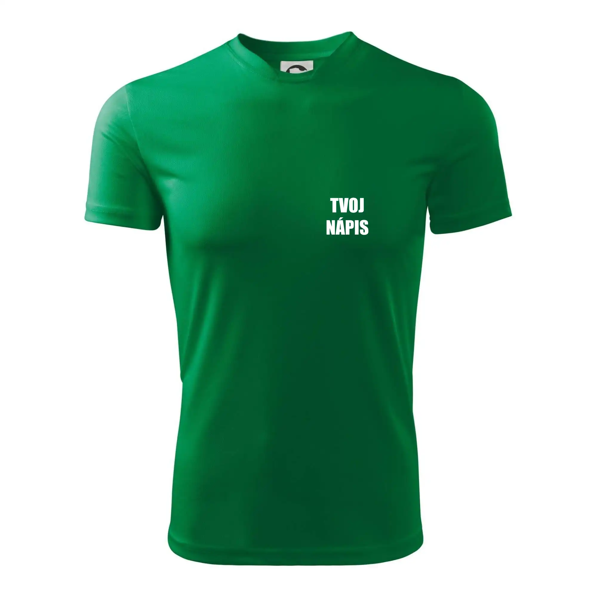 MyShirt tričká - Tvoj vlastný nápis tlačiaci - na prsníku - Detské tričko športové