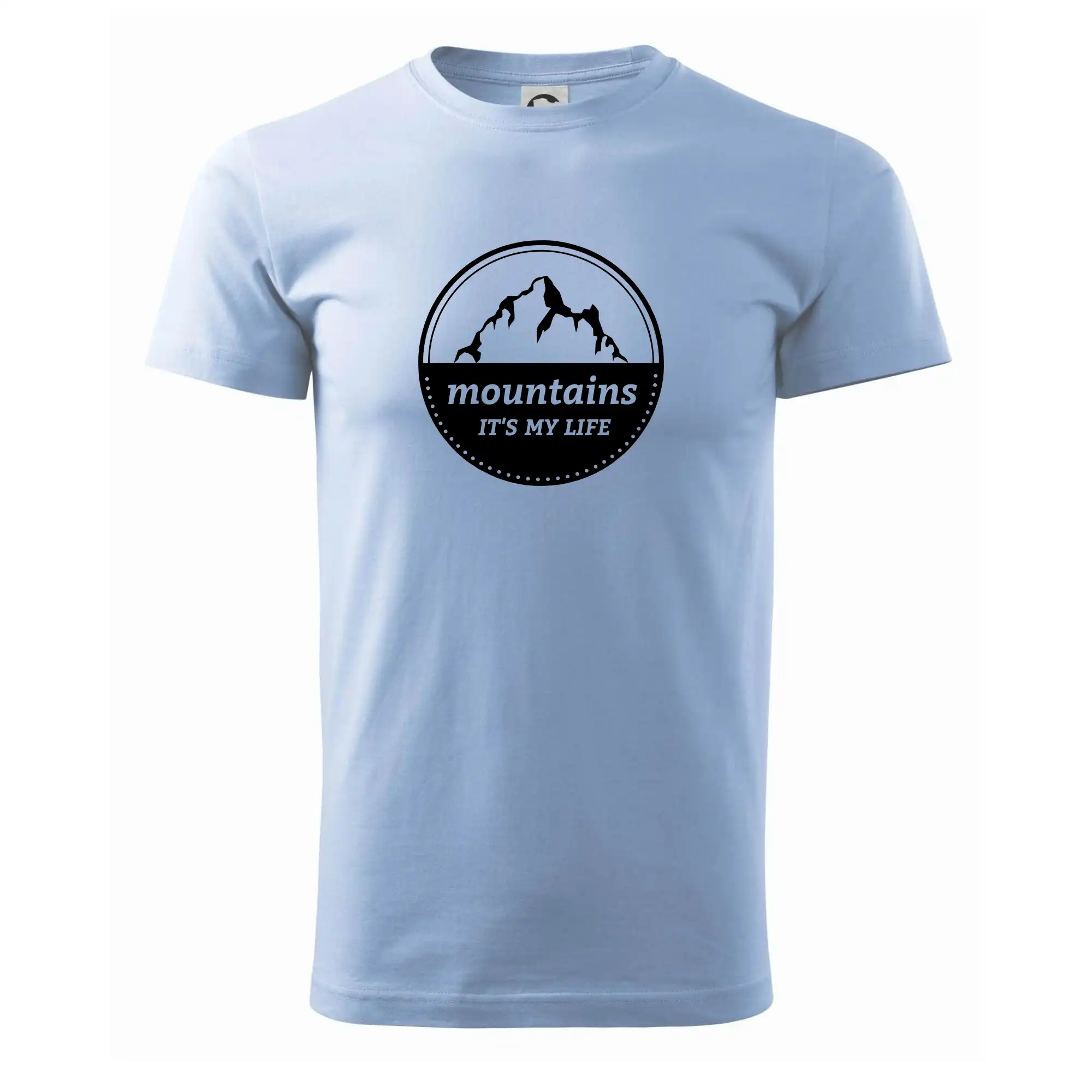 Trička pro horolezcov - Mountains it's my life - Klasické pánske tričko vyššej gramáže