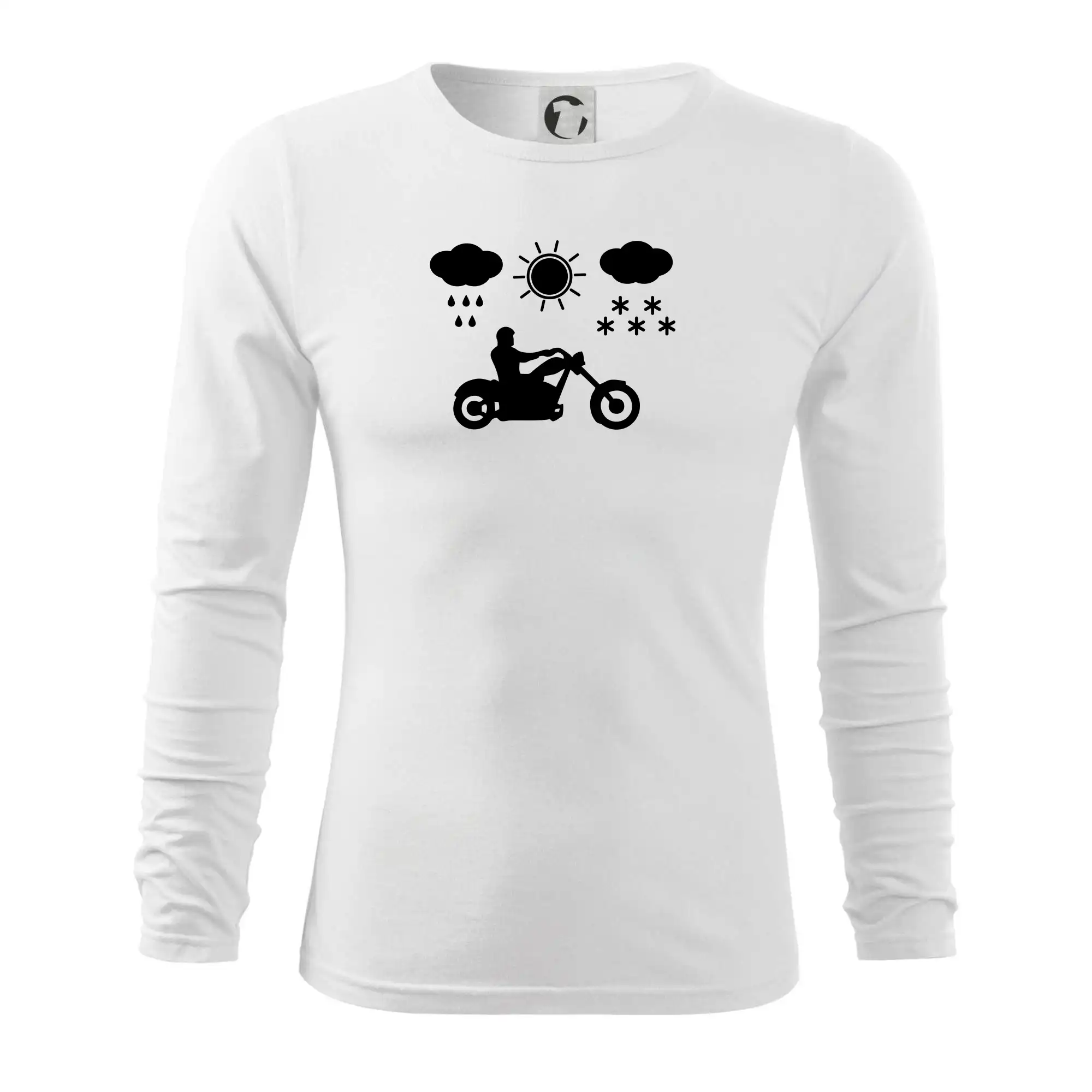 Motorkář za každého počasí - chopper