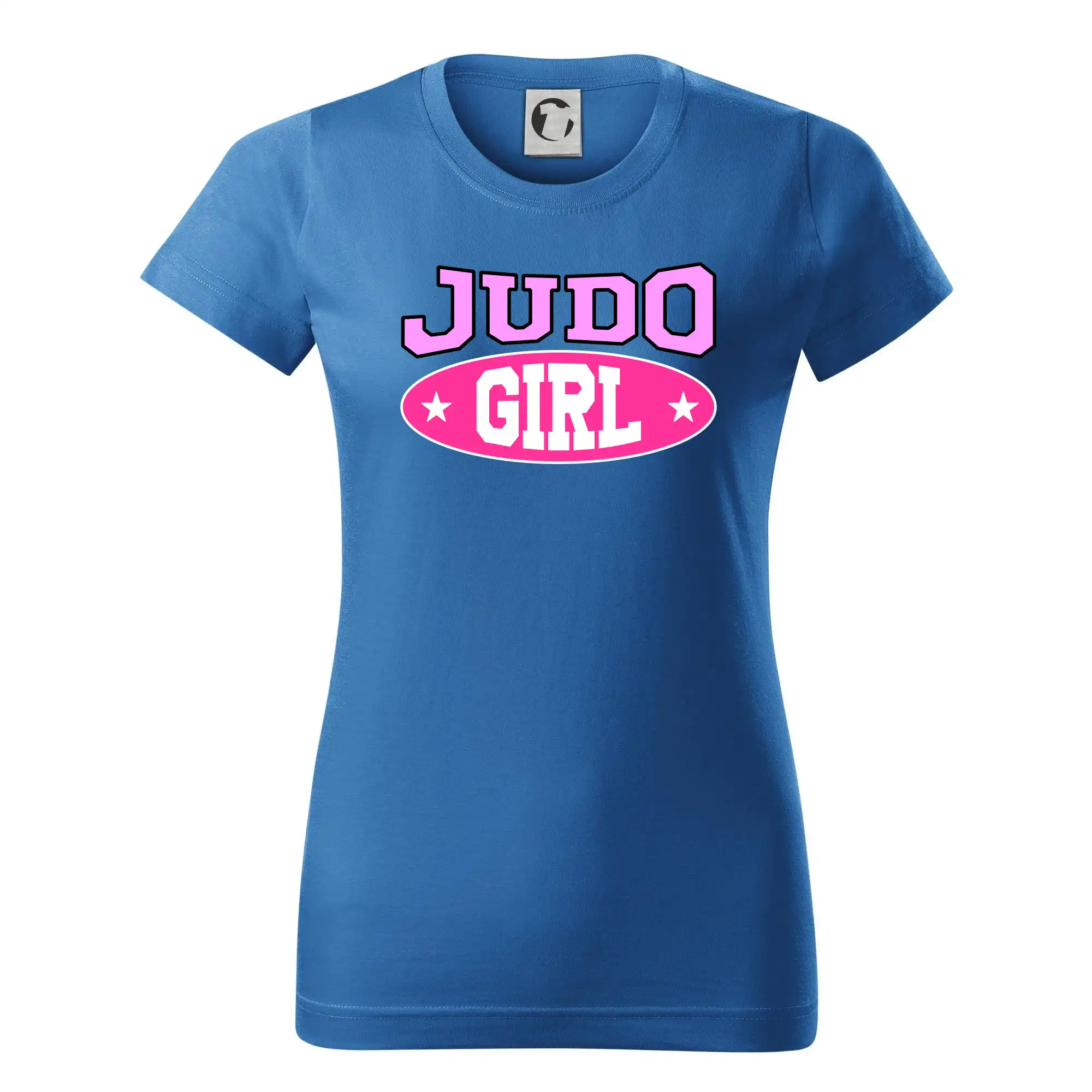 Tričká Judo - Judo girl - Dámske tričko basic - ľahko voľnejšie a dlhšie