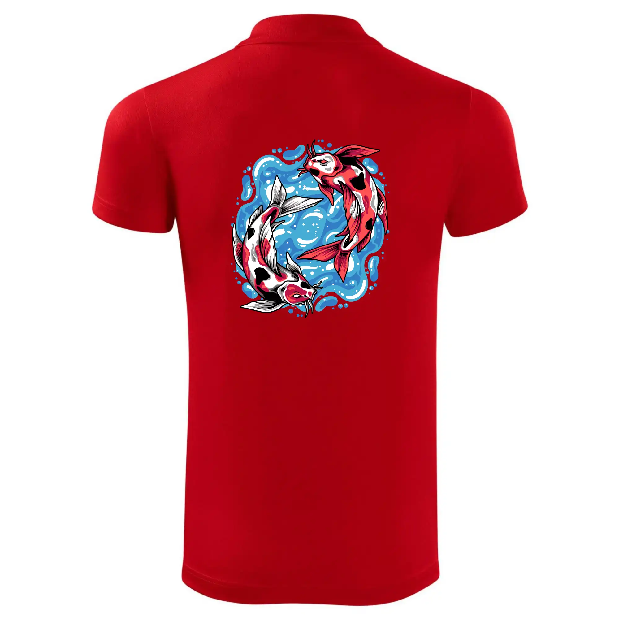 Yin & Yang Koi kapr - červený