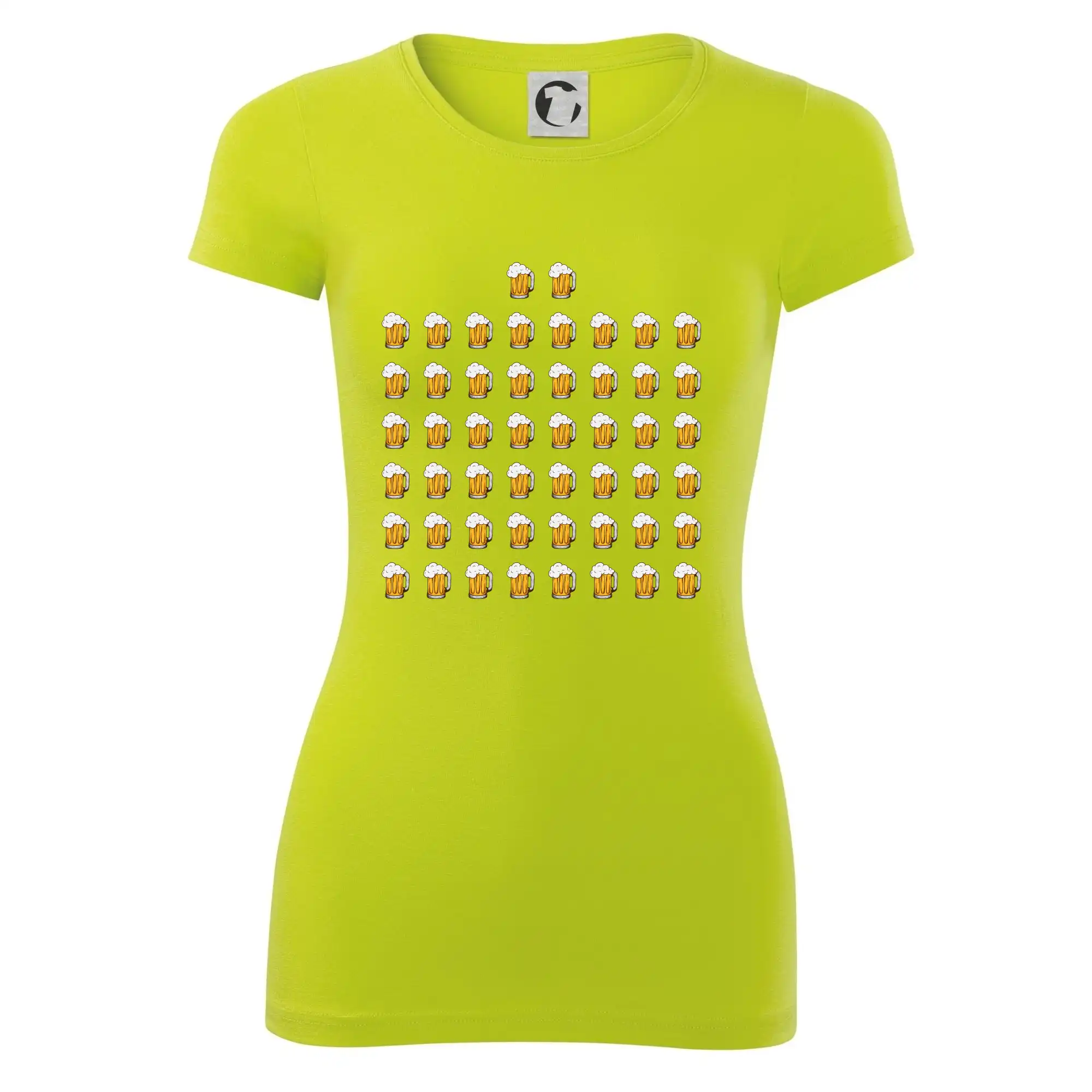 Trička k 50. narodeninám - Narodeniny - 50x pivo - Dámske tričko Glance - Priliehavejší strih