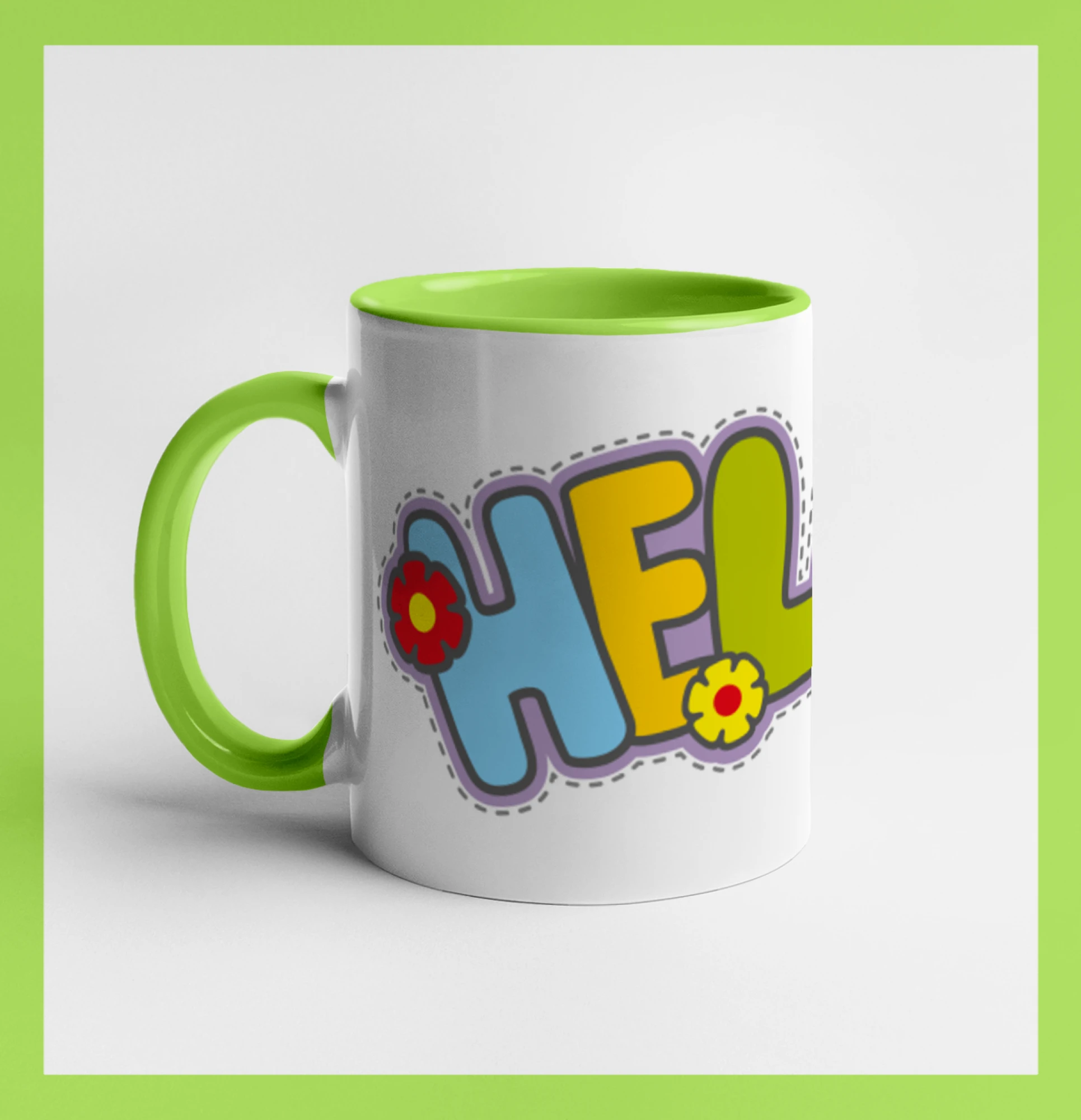 Hello hippie symbol