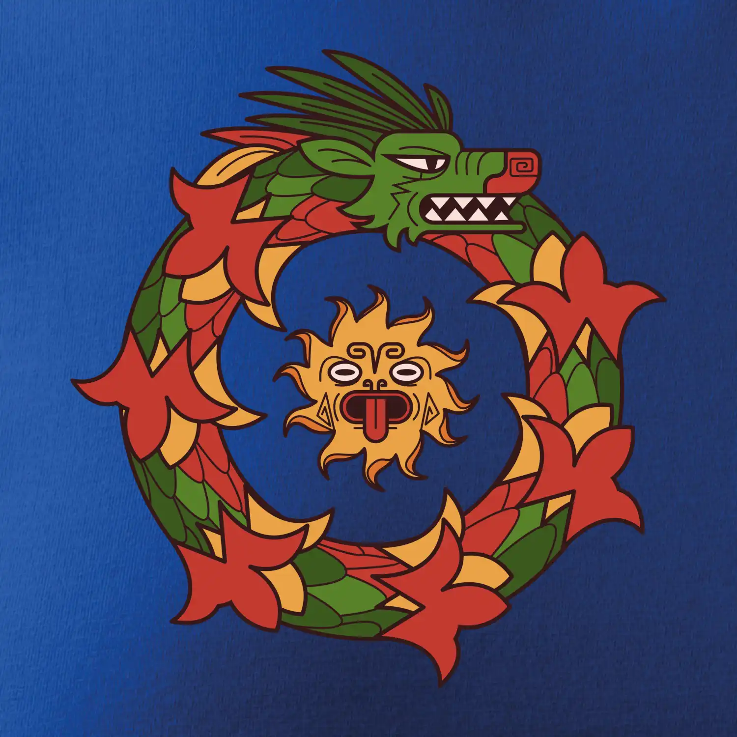 Mayové - zvířata had v kruhu