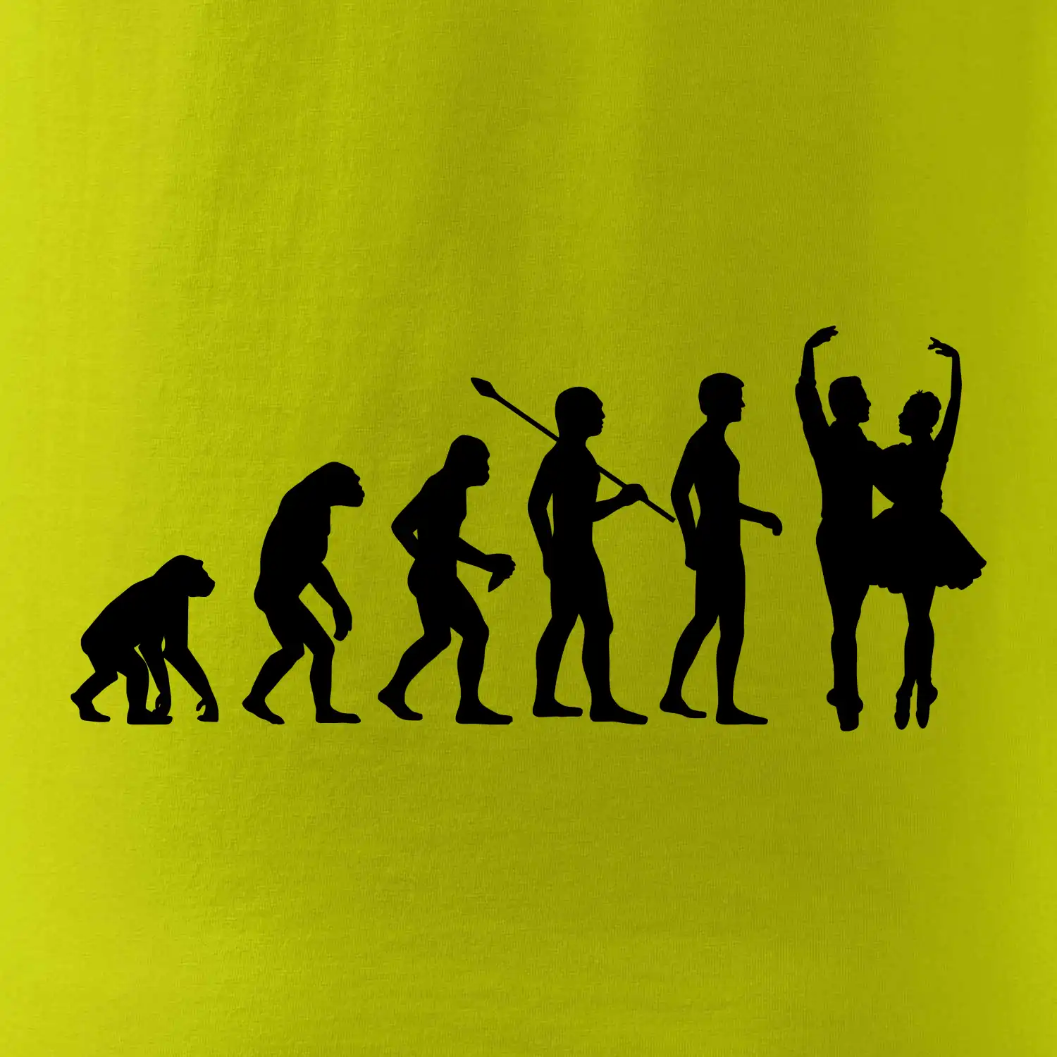 Evoluce tanec - pár