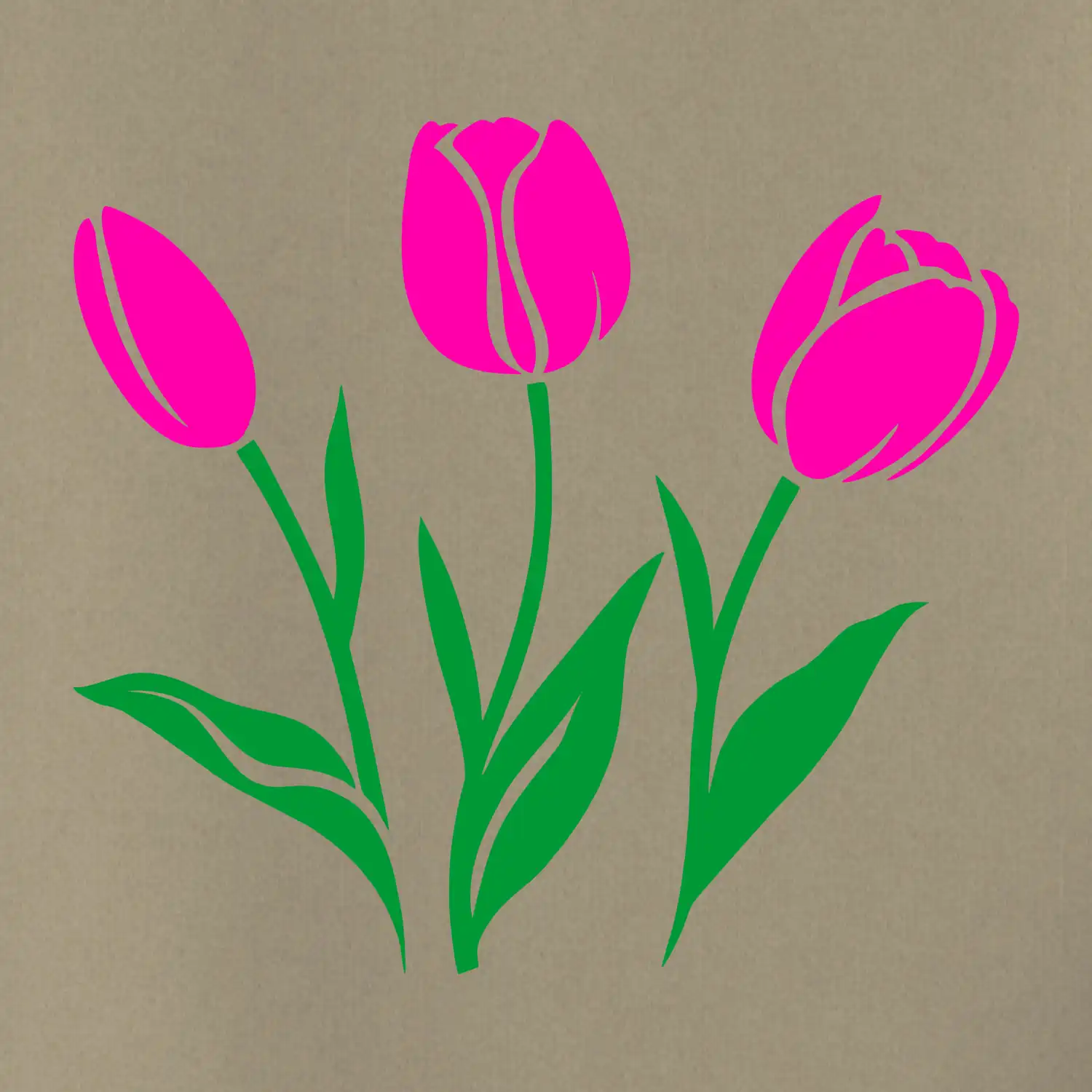 Tři tulipány
