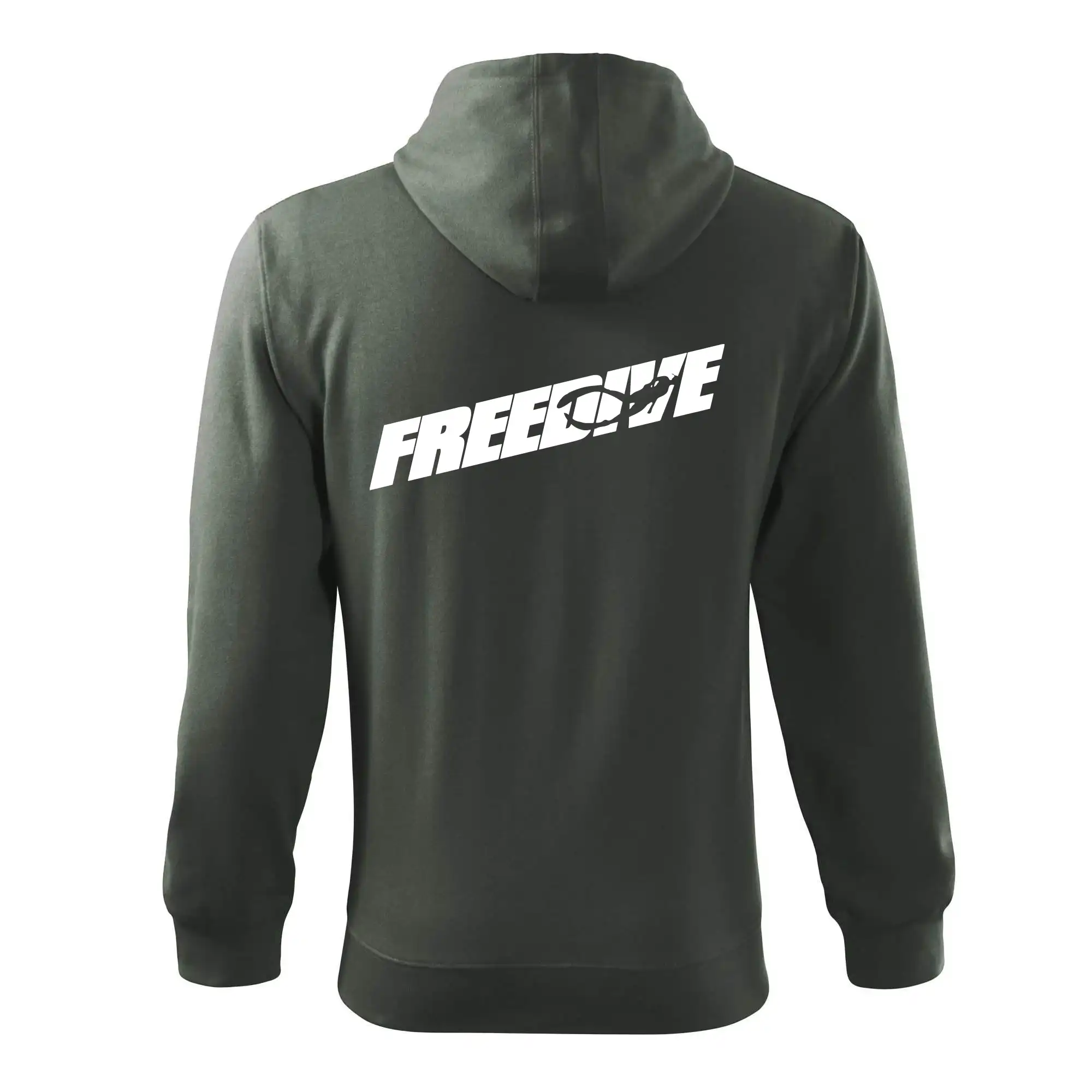 Freedive - nápis s potápěčem
