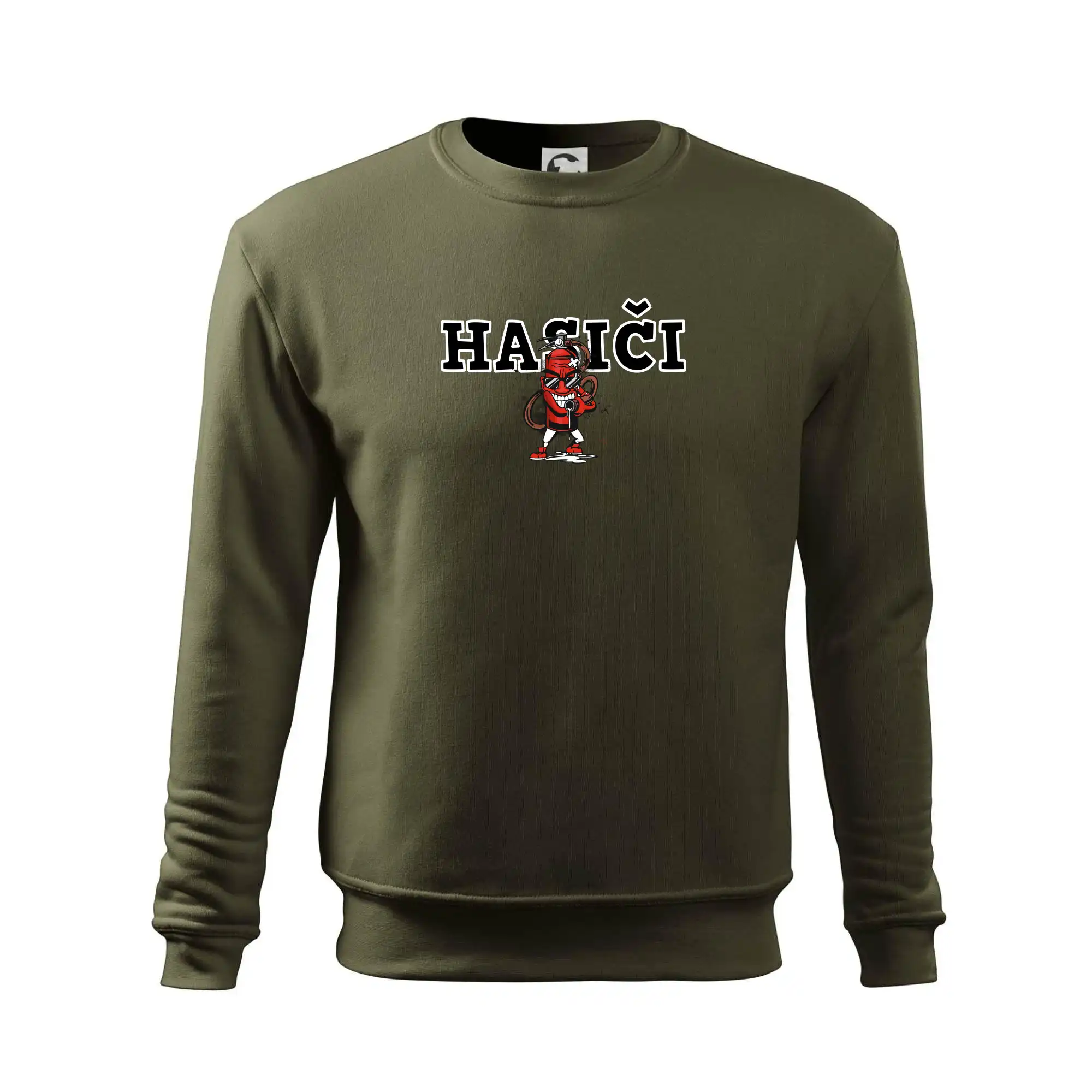 Hasiči hasící přístroj