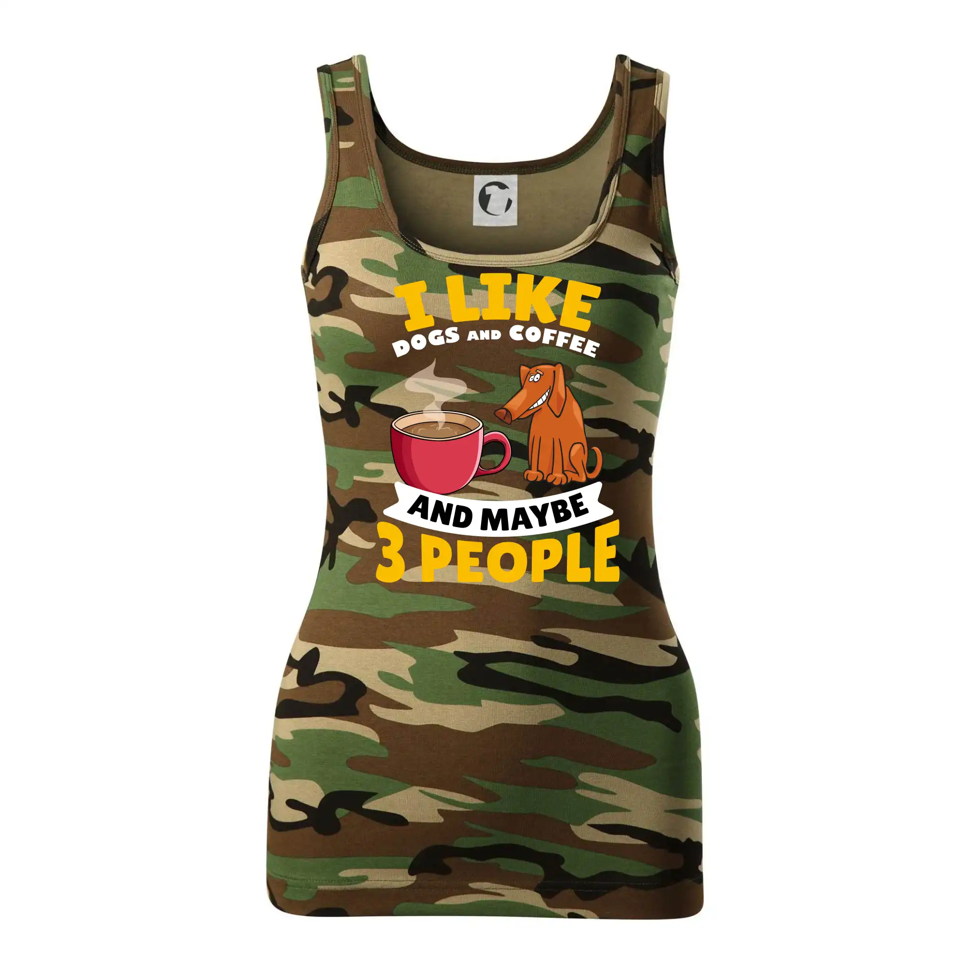 I like dogs and coffee and maybe 3 people