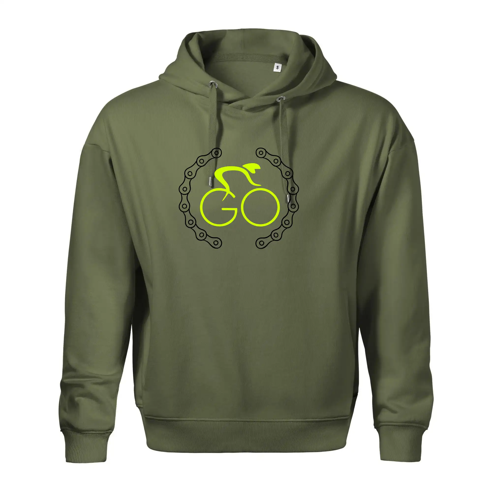 GO cyklista (fluo potisk)