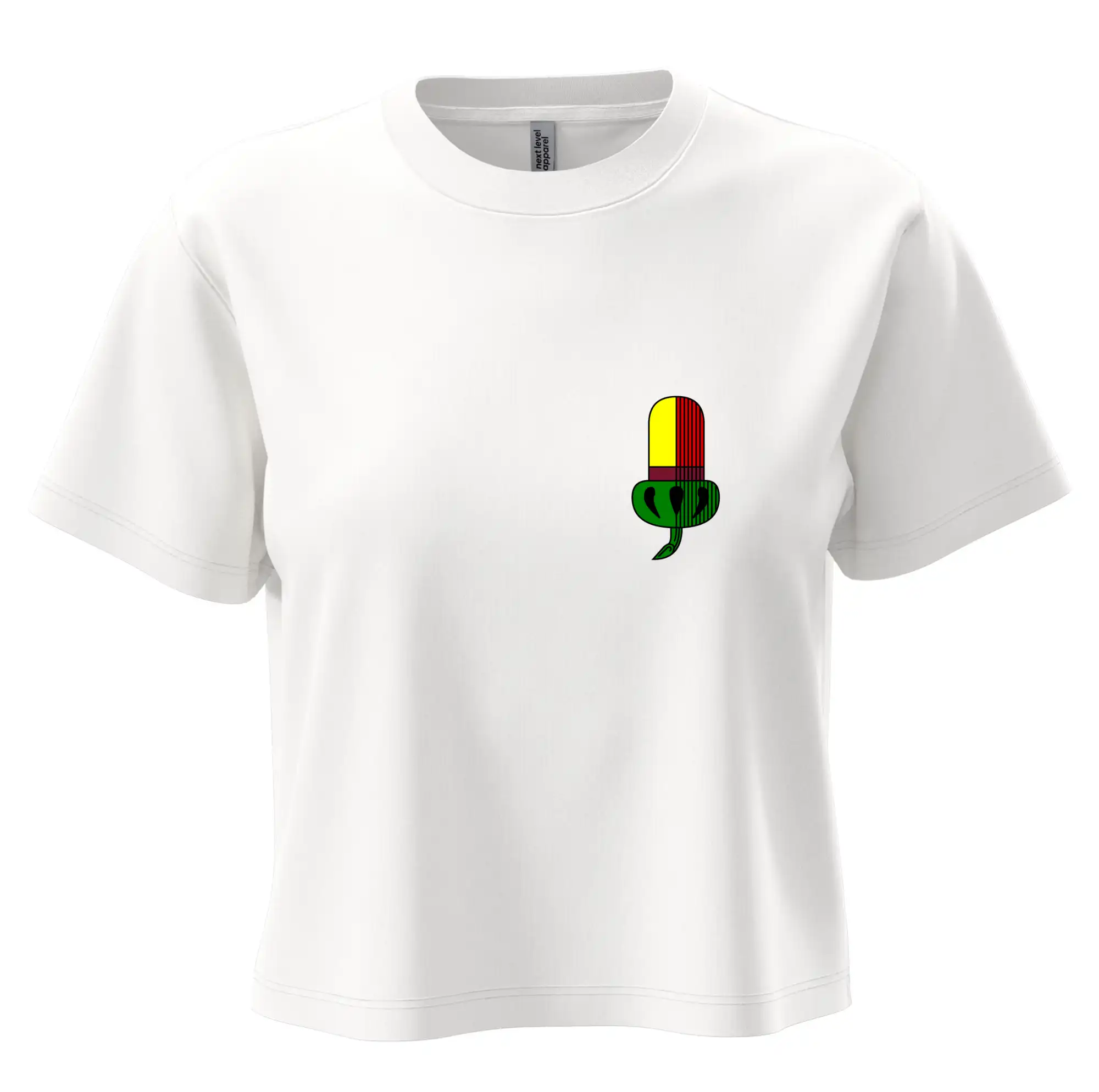 Tričká a mikiny so spoločenskými hrami  - Šiltovka - Prší - Žalude - Boxy cropped tričko OVERSIZE