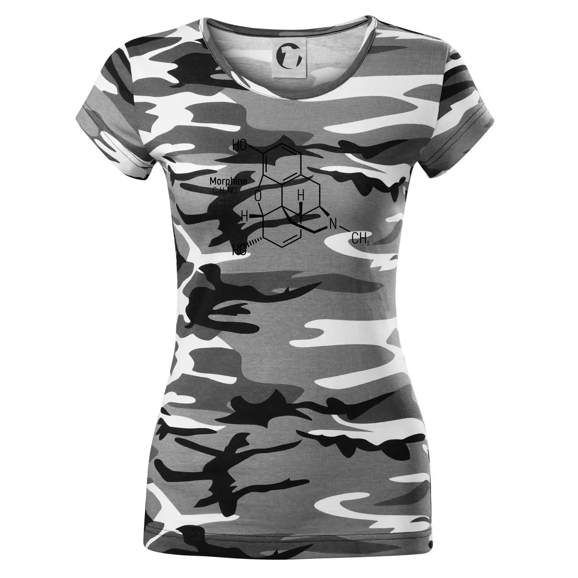 Molekulární struktura Morfin