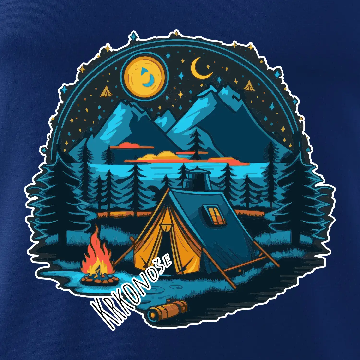 Krkonoše pod stanem