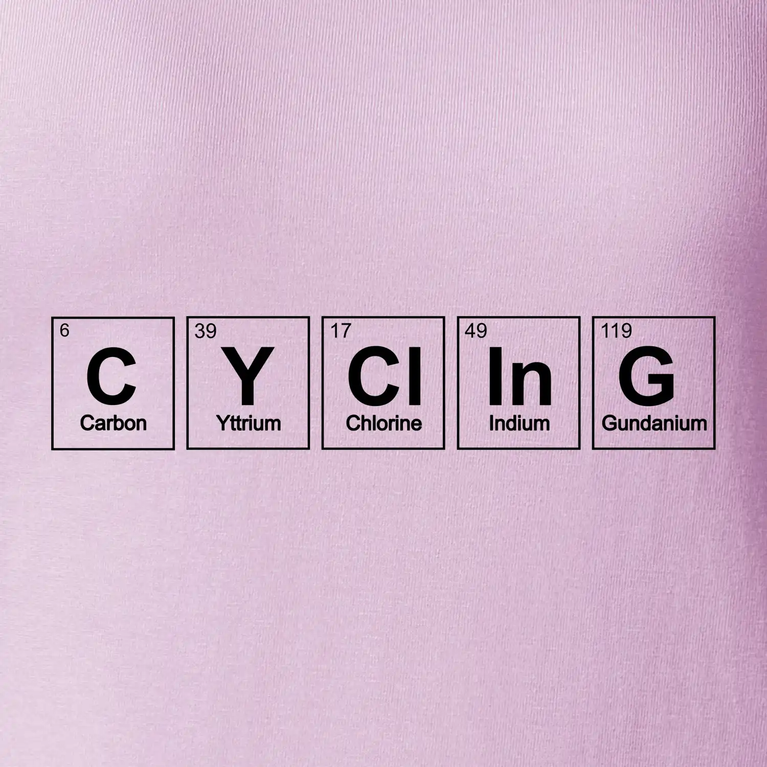 Cycling - periodická tabulka