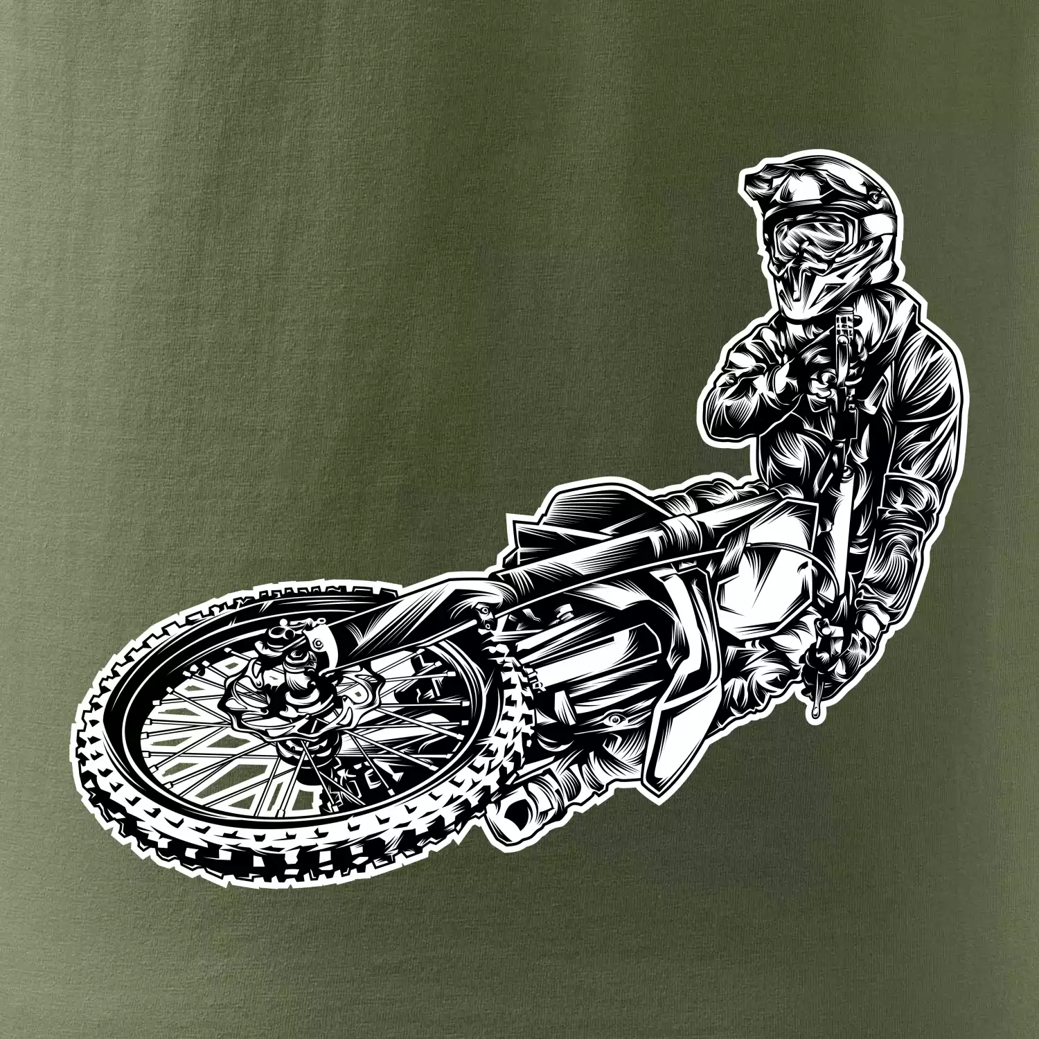 Motocross letec