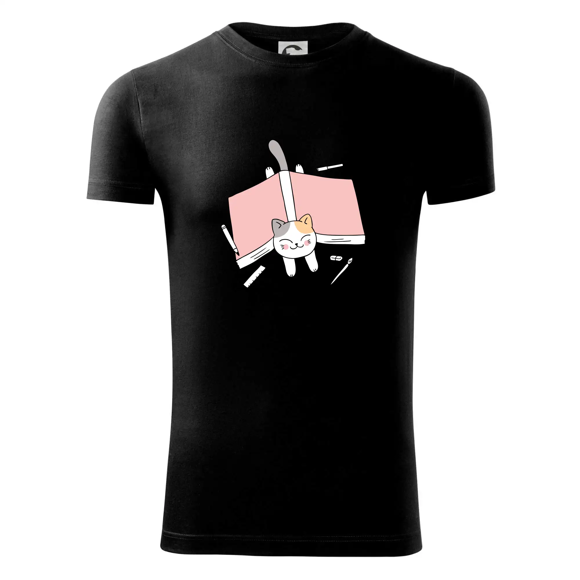 Učení na státnice kočka