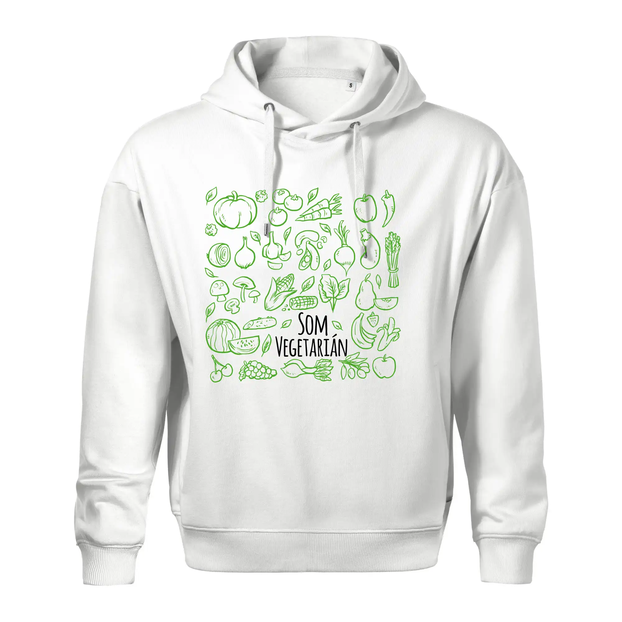 Som vegetarián - zelenina vo štvorci