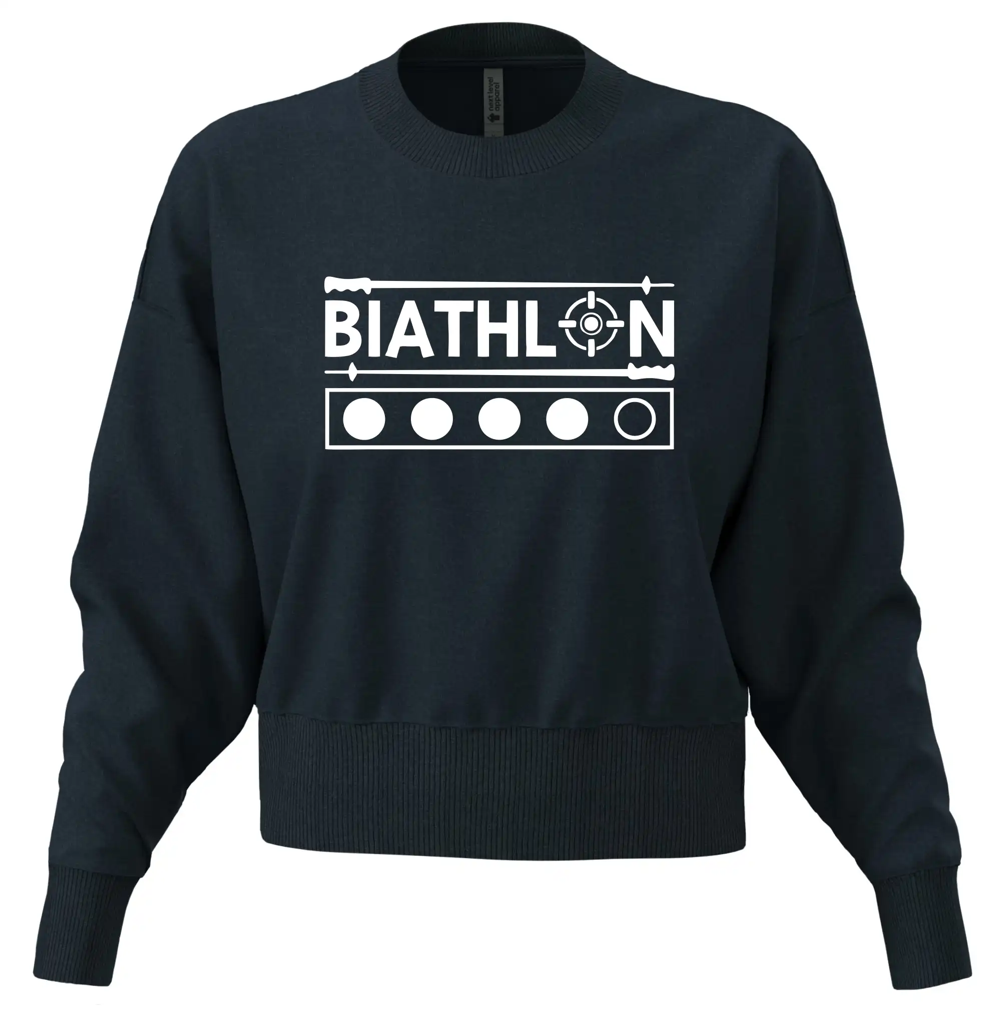 Biathlon terč a hůlky