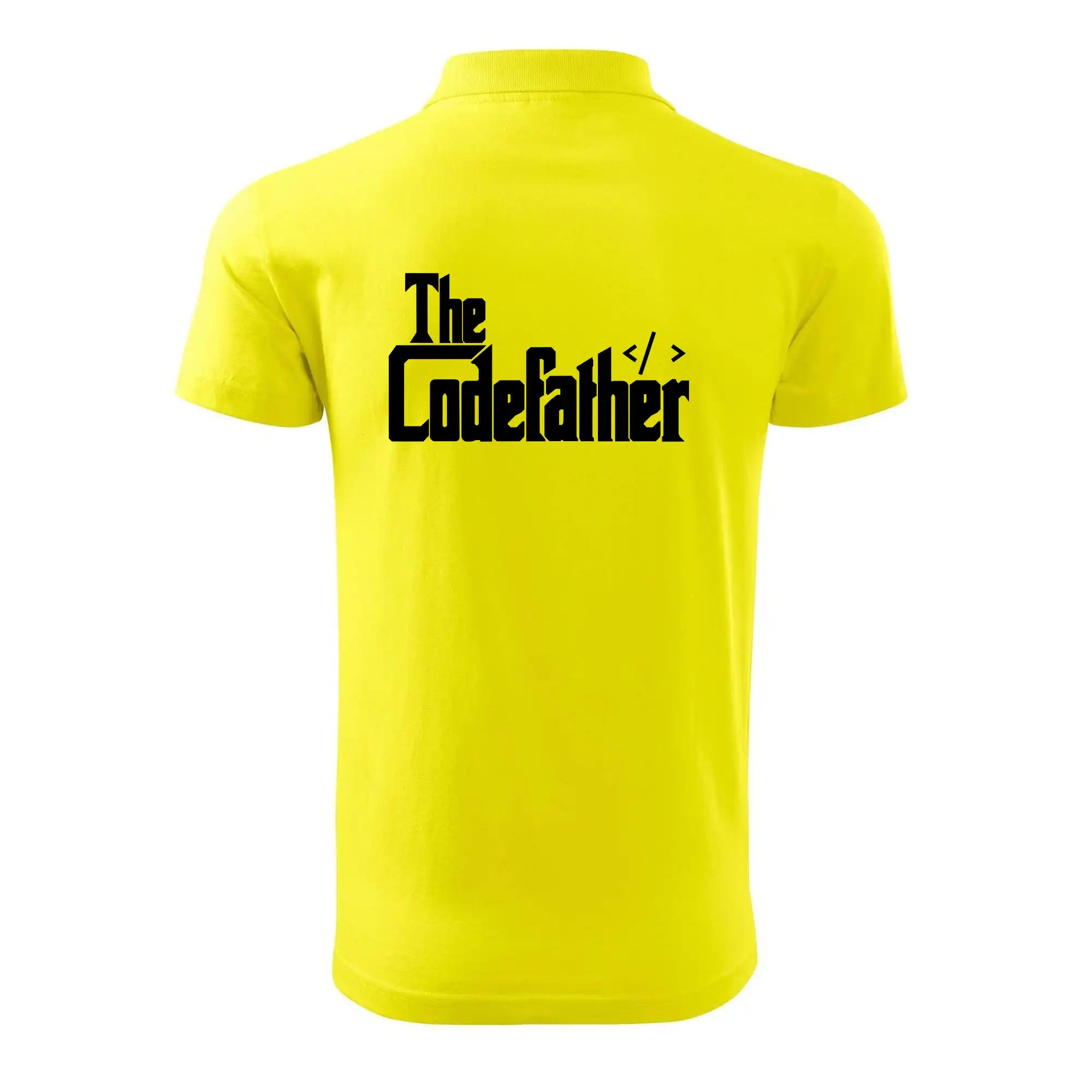 Tričká pre ajťákov - The codefather - Polokošeľa pánska Pique Polo 203