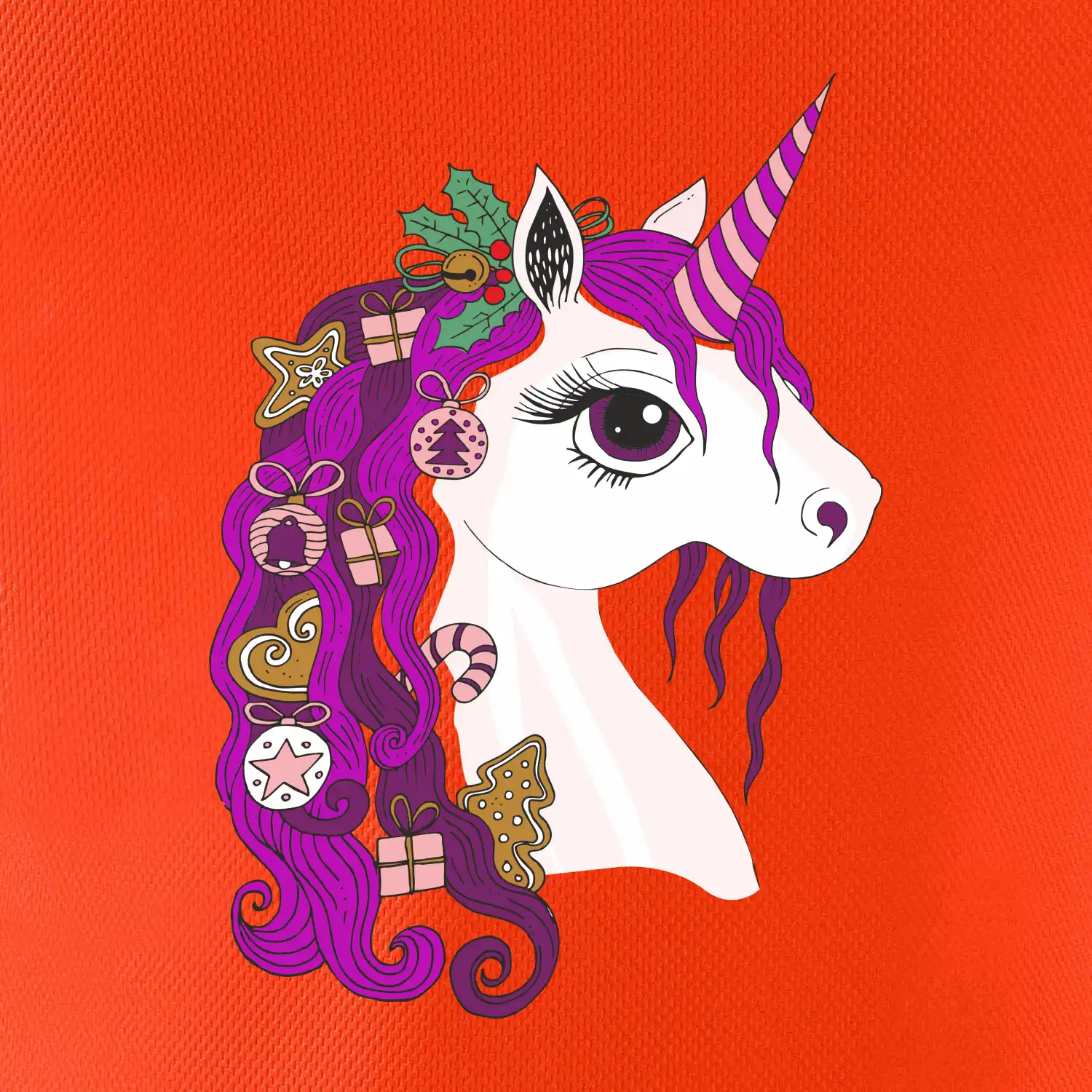 Vánoční jednorožec