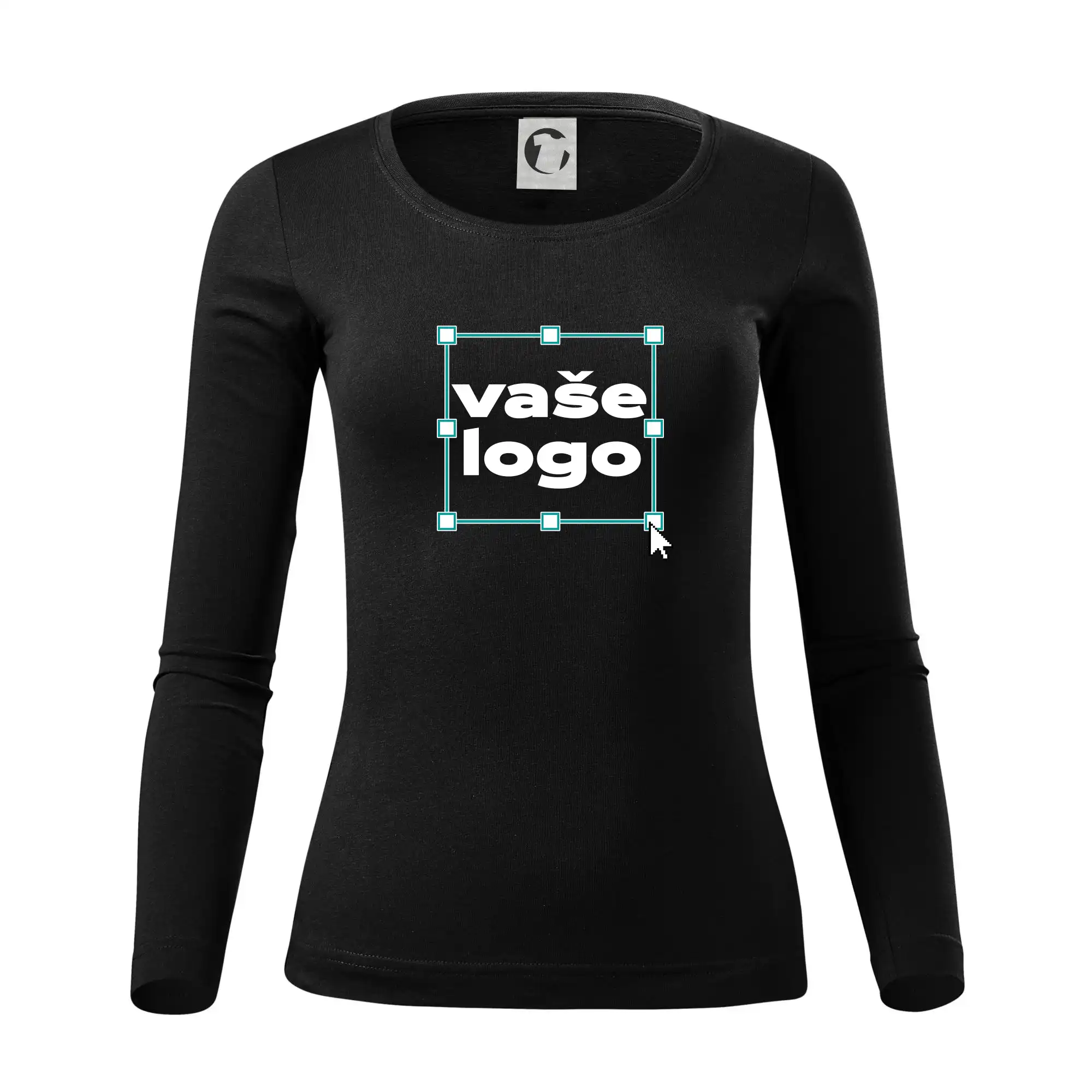 MyShirt tričká - Vlastné logo - Tričko alebo mikina - Dámske tričko FIT-T LS - zužené