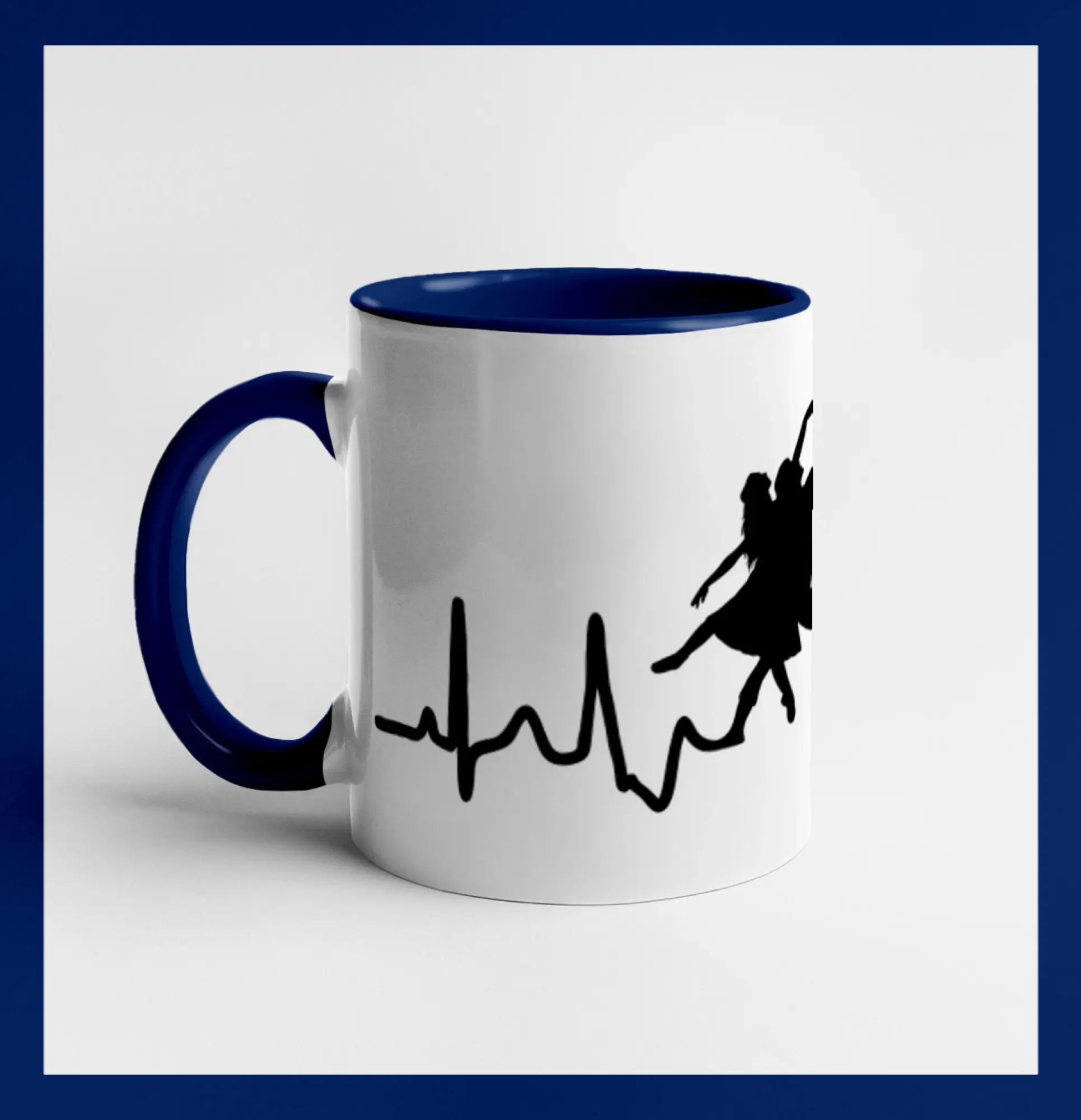 EKG tanec - tancujúca dvojica