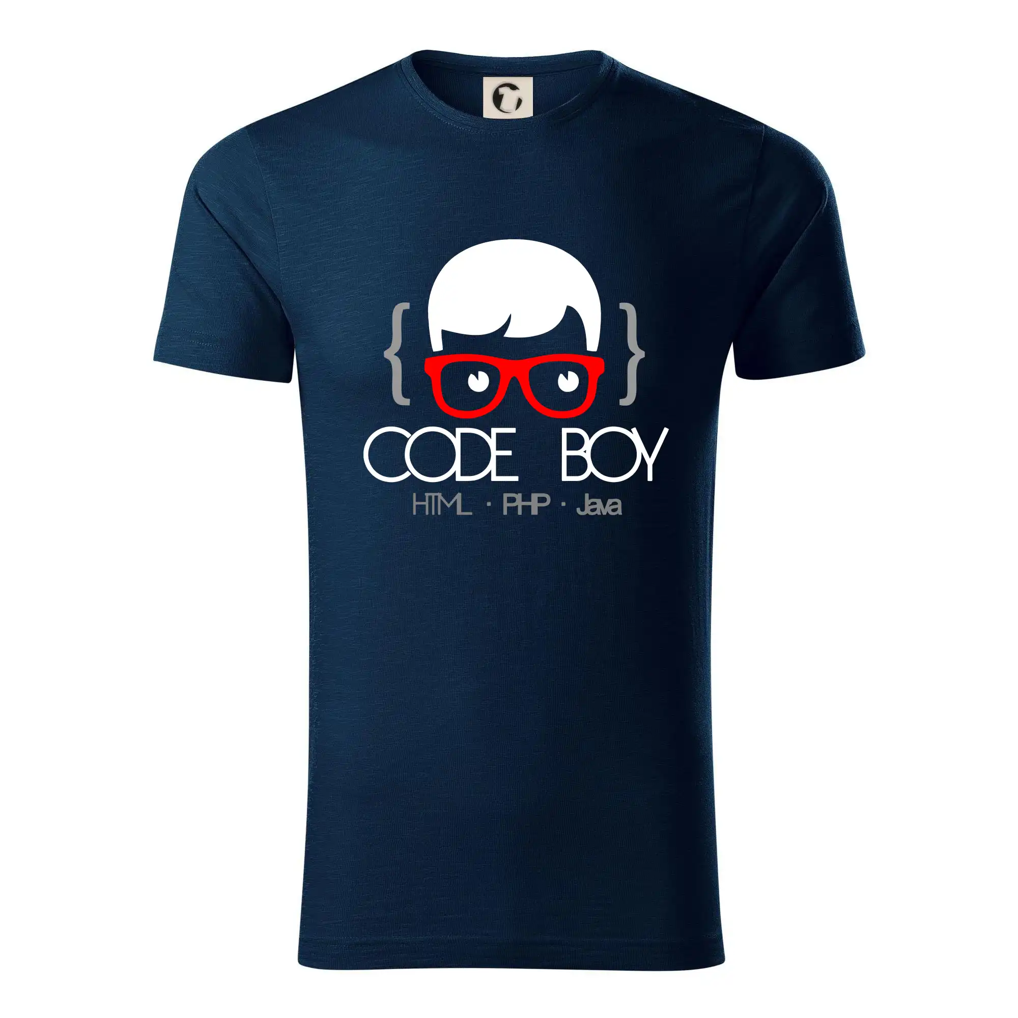 Tričká pre ajťákov - Code Boy - Tričko z organickej bavlny