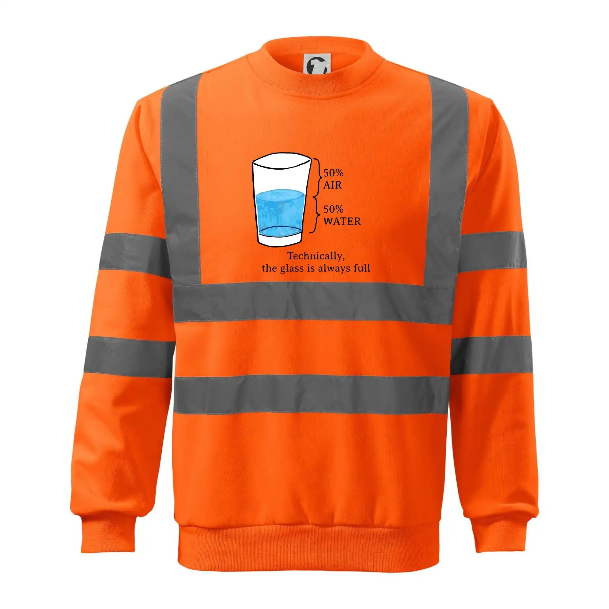 Technically, the glass is always full