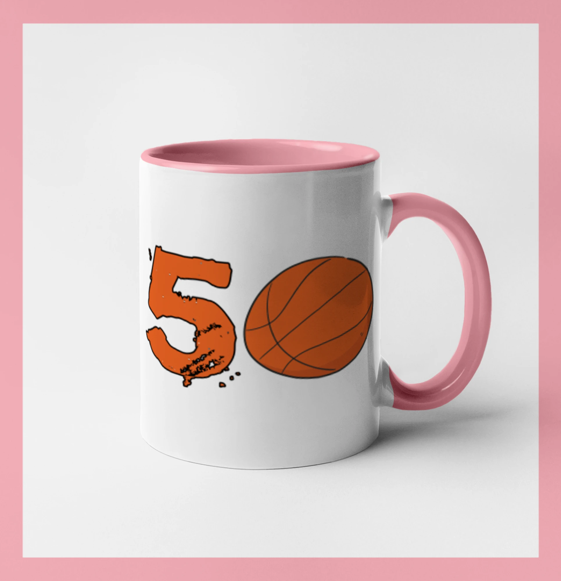 Basketball kulaté narozeniny 50