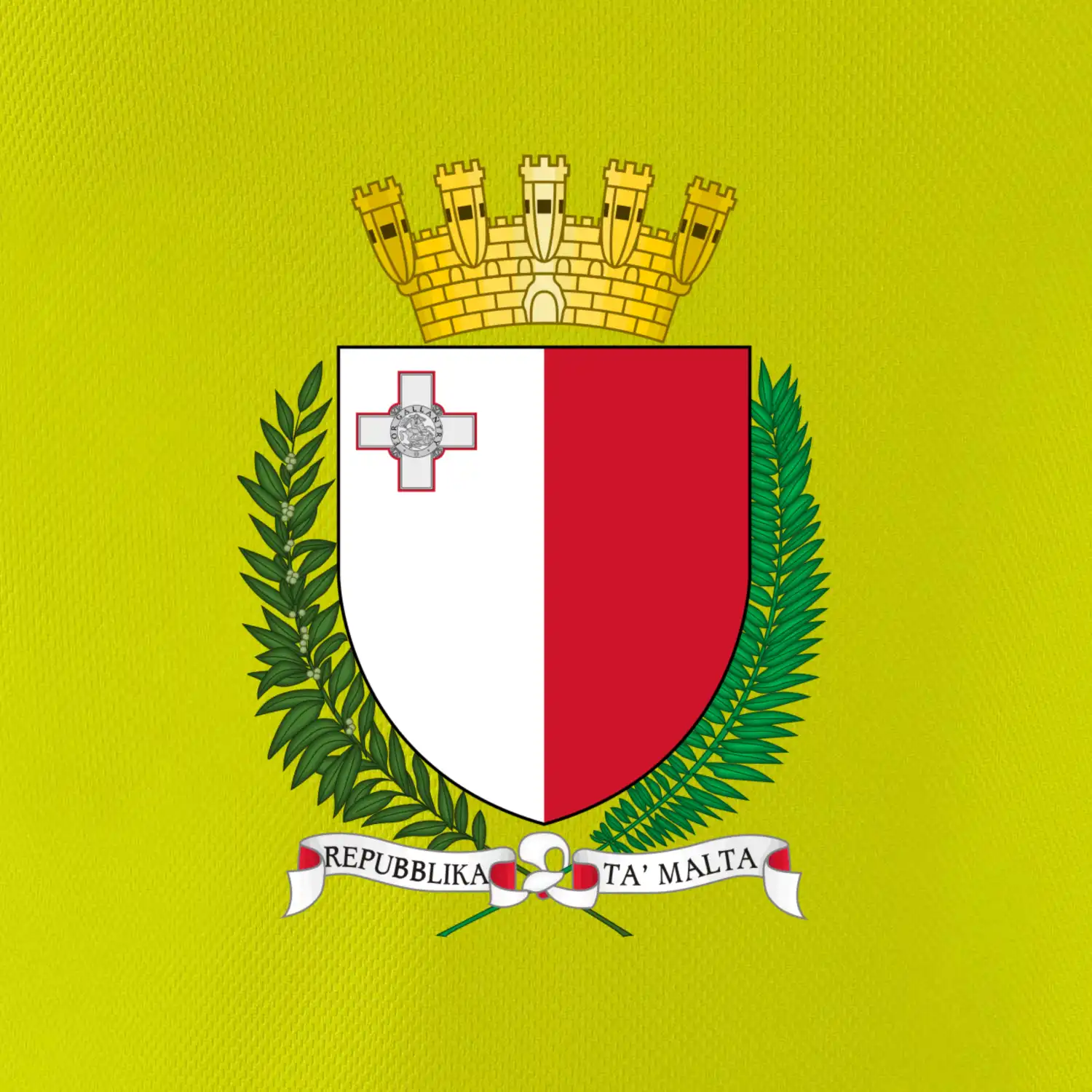 Malta - statní znak