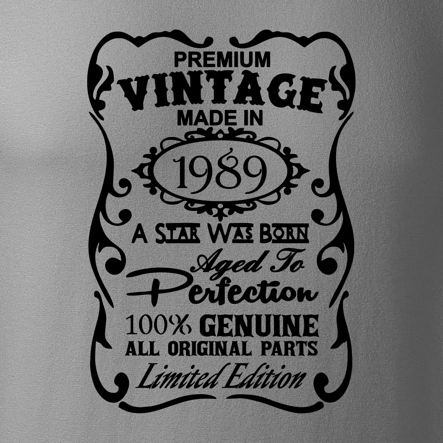 Vintage Etiketa - 1989