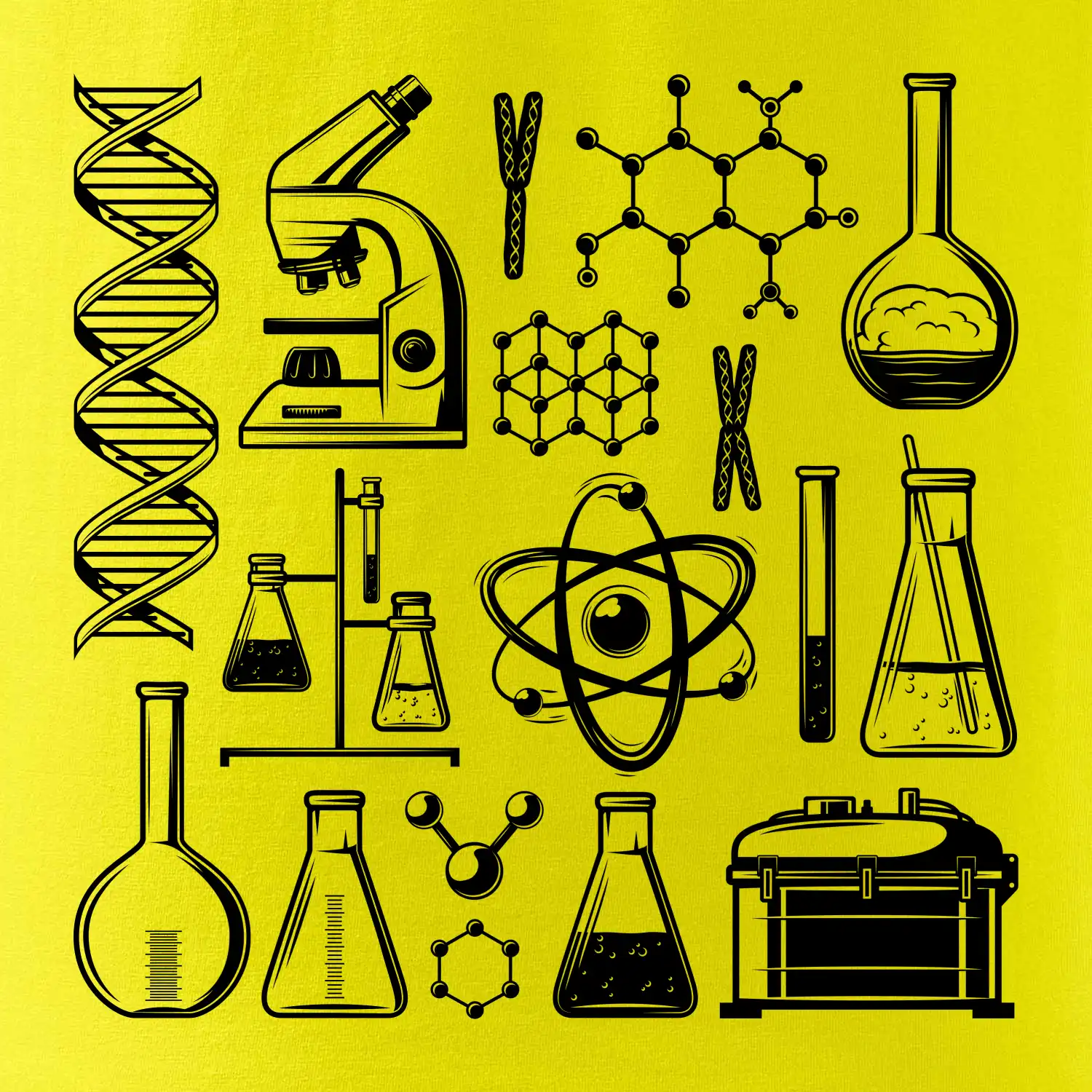 Laboratoř - ikony