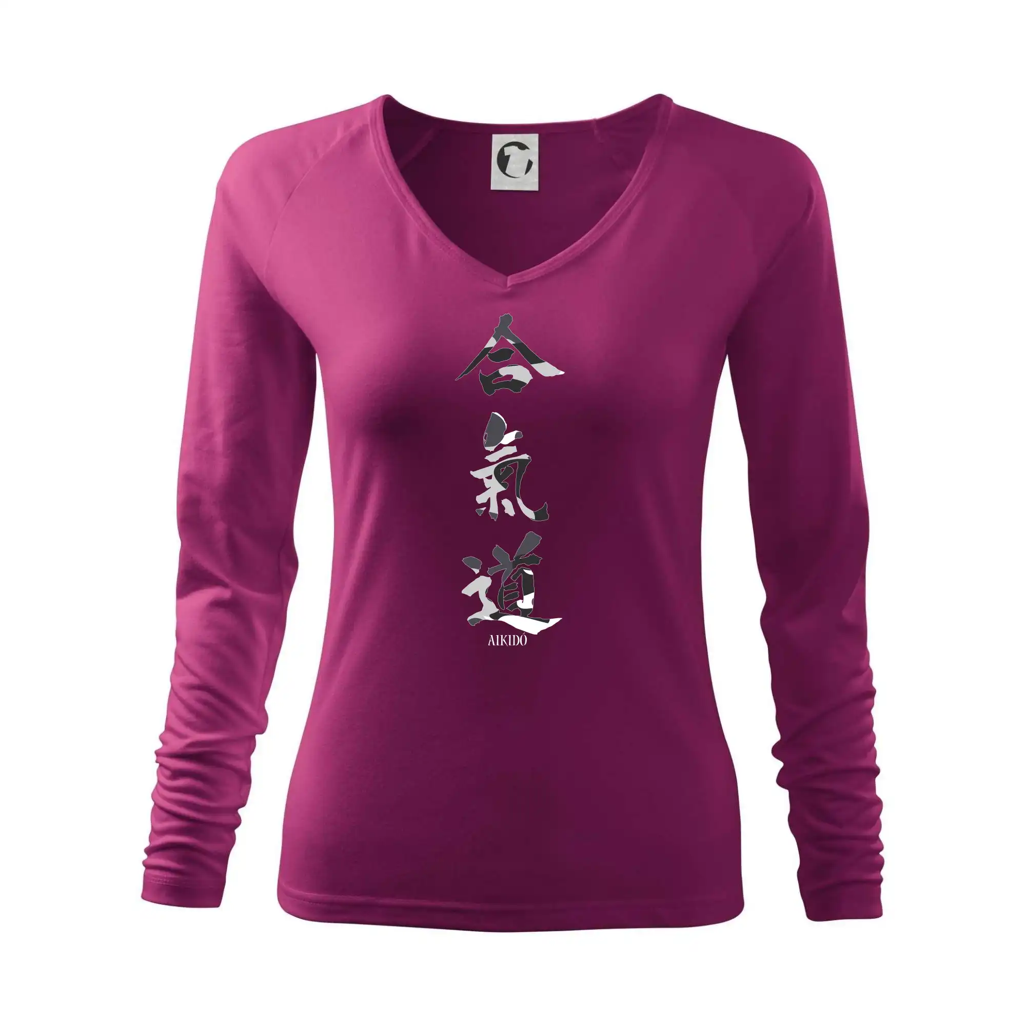 Aikidó maskáčový nápis