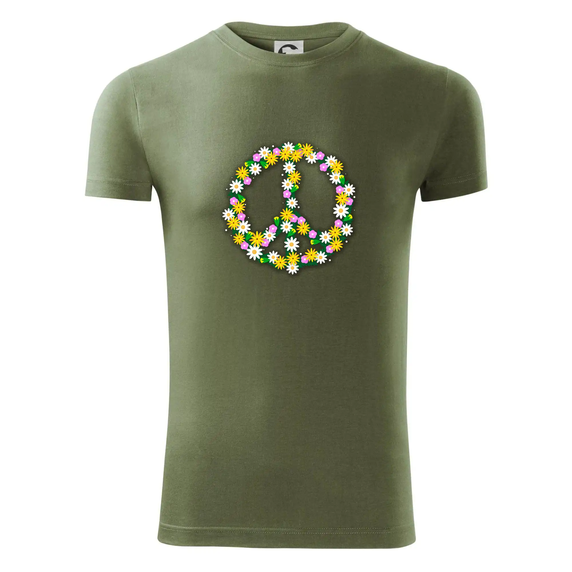 Peace symbol kopretiny