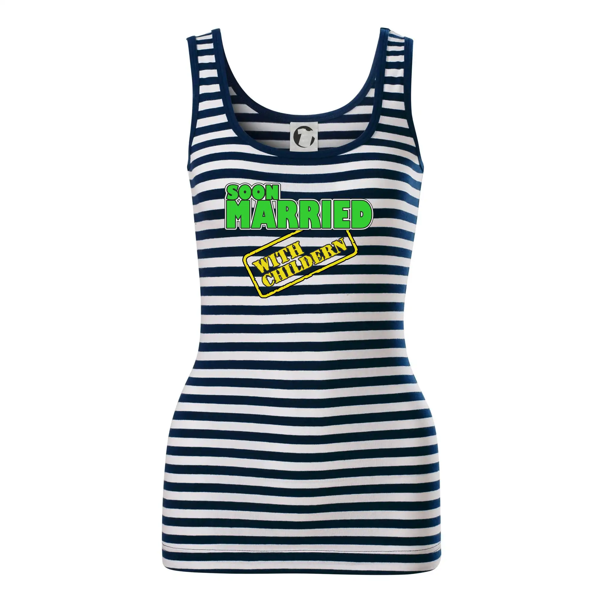 Tričká na rozlúčku so slobodou - Soon married with childern - Sailor tielko na vodu