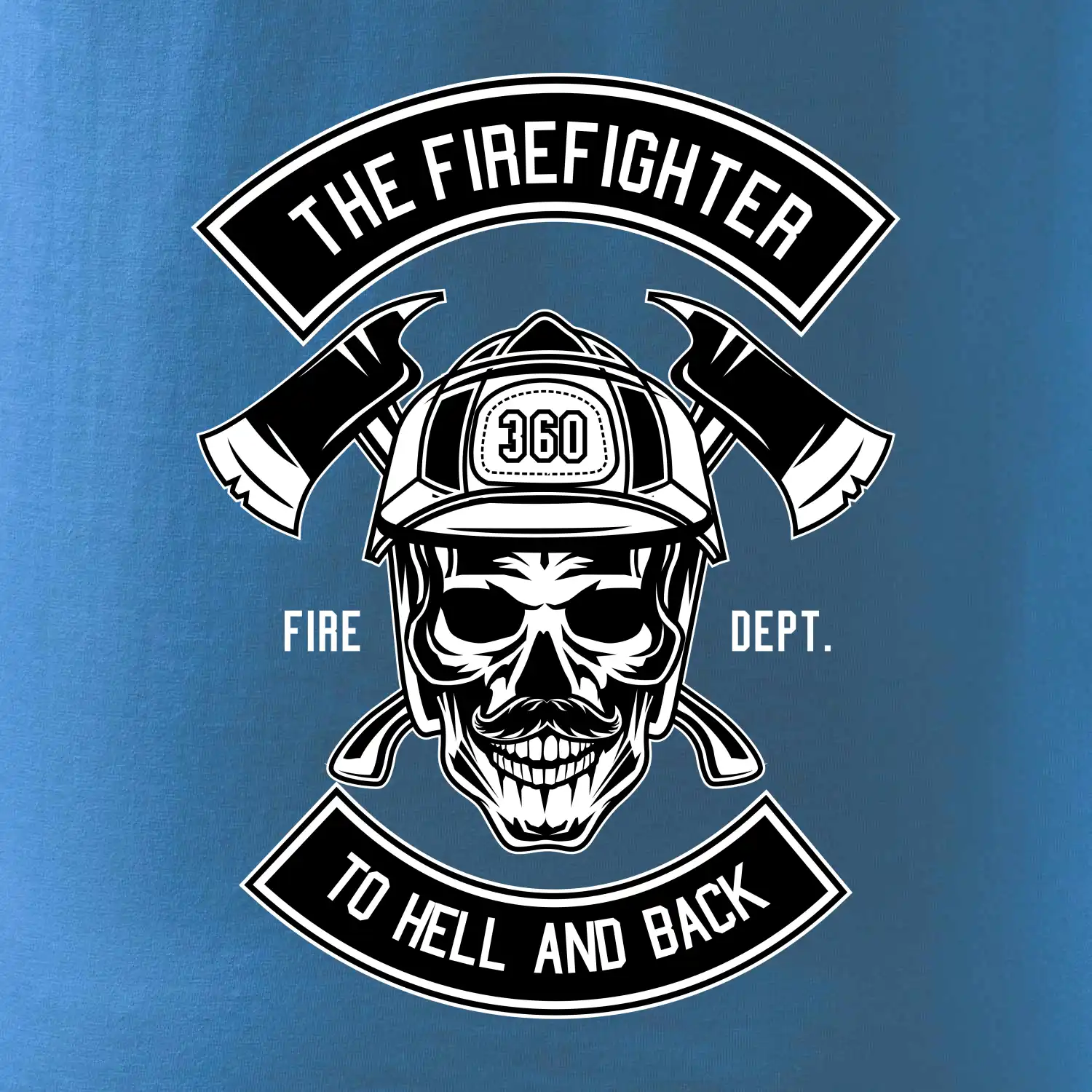 Lebka hasič do pekla a zpátky