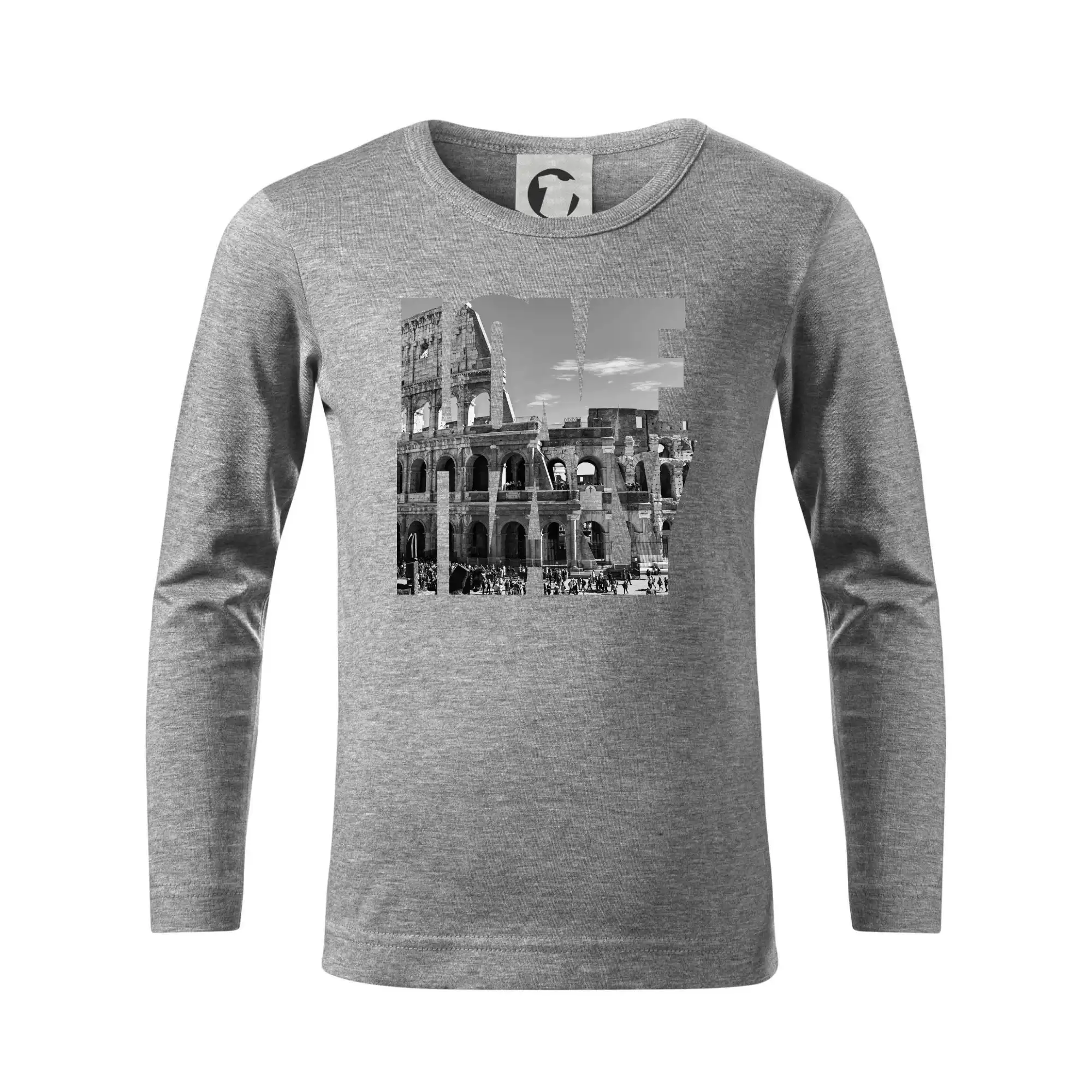 Tričká Taliansko - Love Italy - Colosseum - Tričko detské Long Sleeve