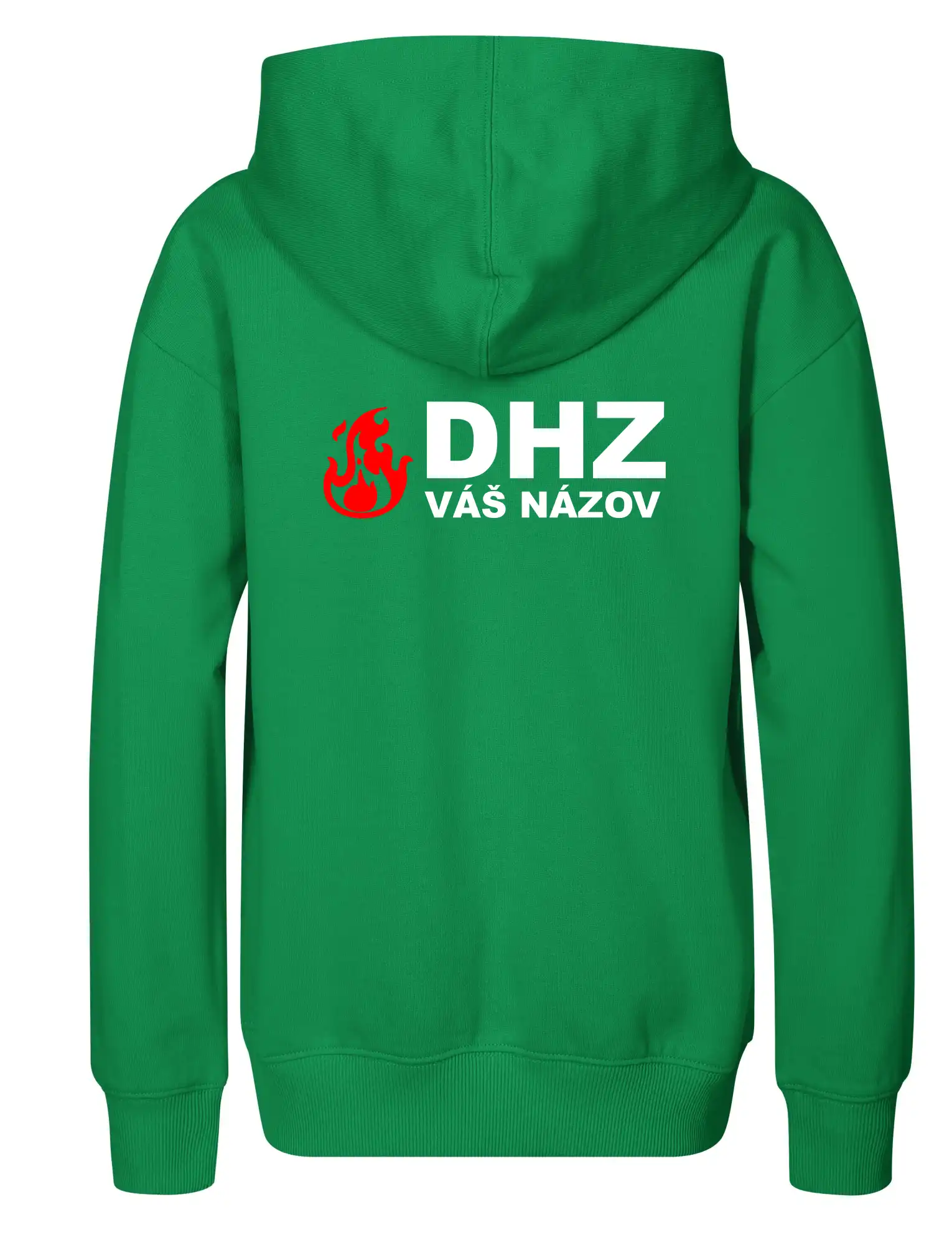 DHZ (oheň, firesport, názov sboru - vlastný nápis)