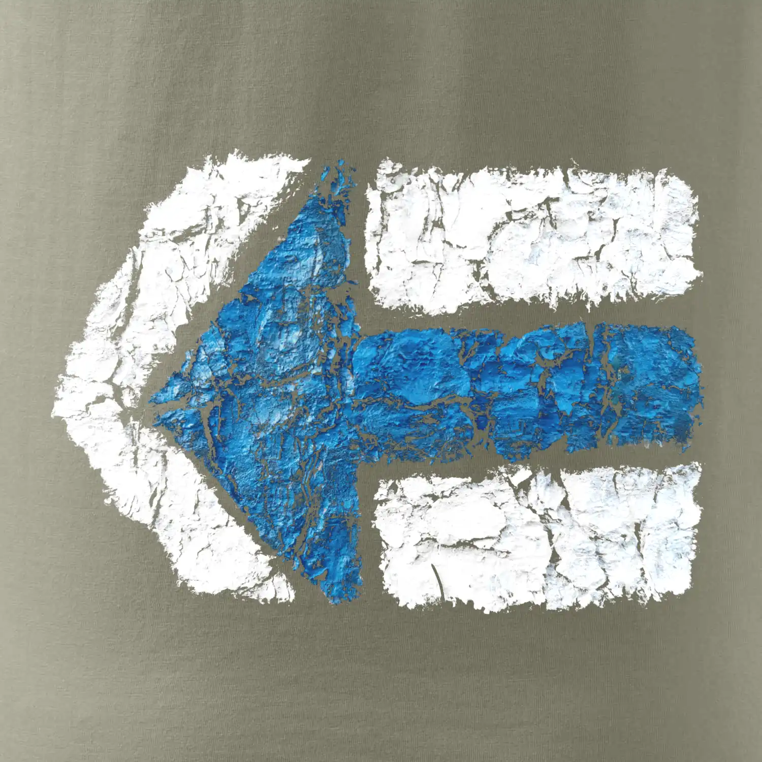 Párová turistická značka modrá