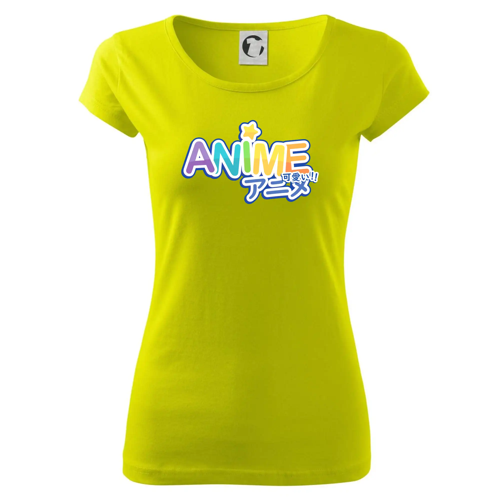 Anime nápis duhový